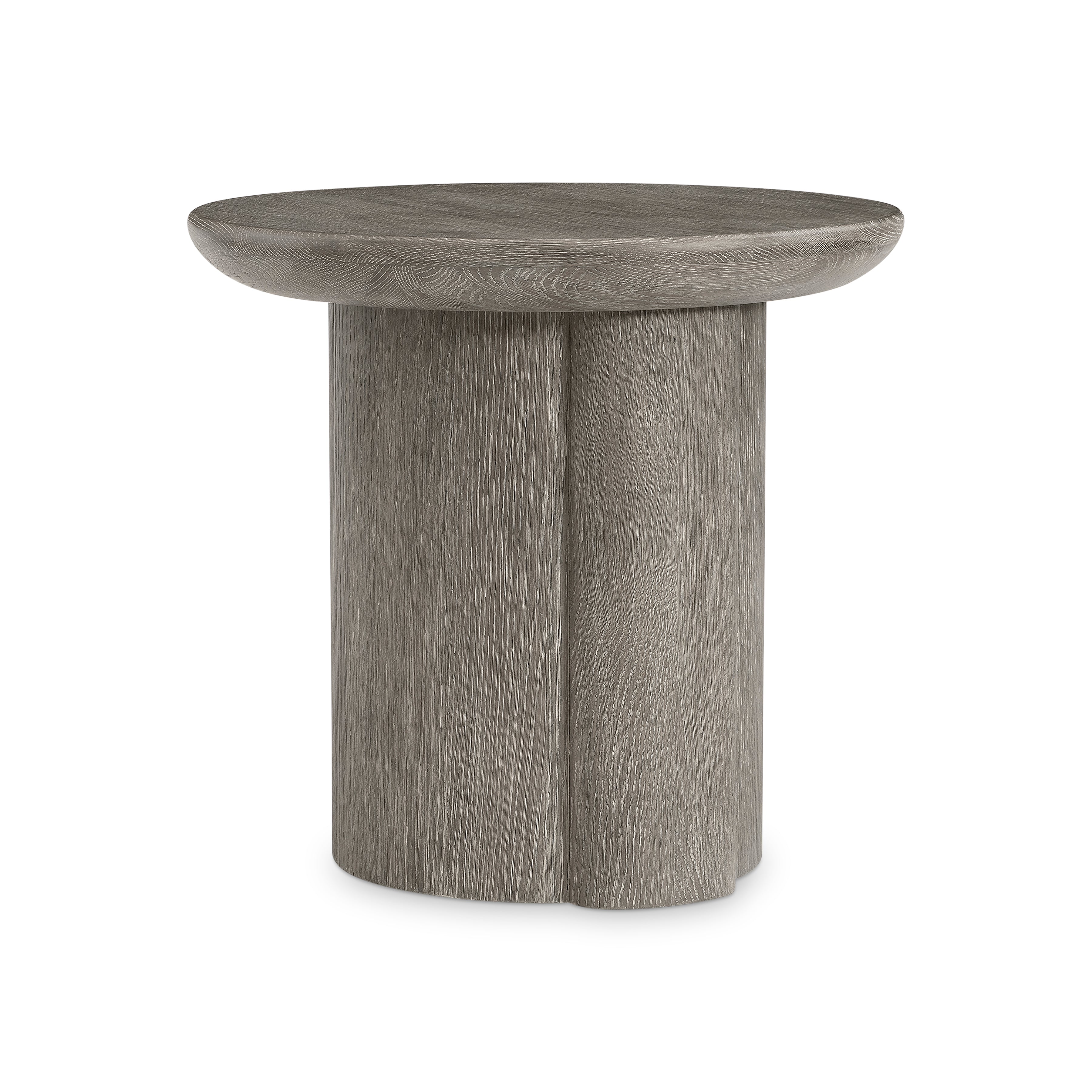 Monolith Round Side Table by Bernhardt