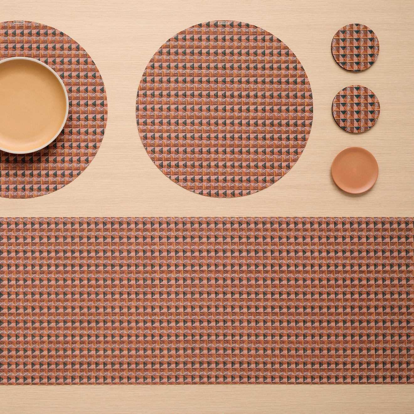 Crane Round Placemat