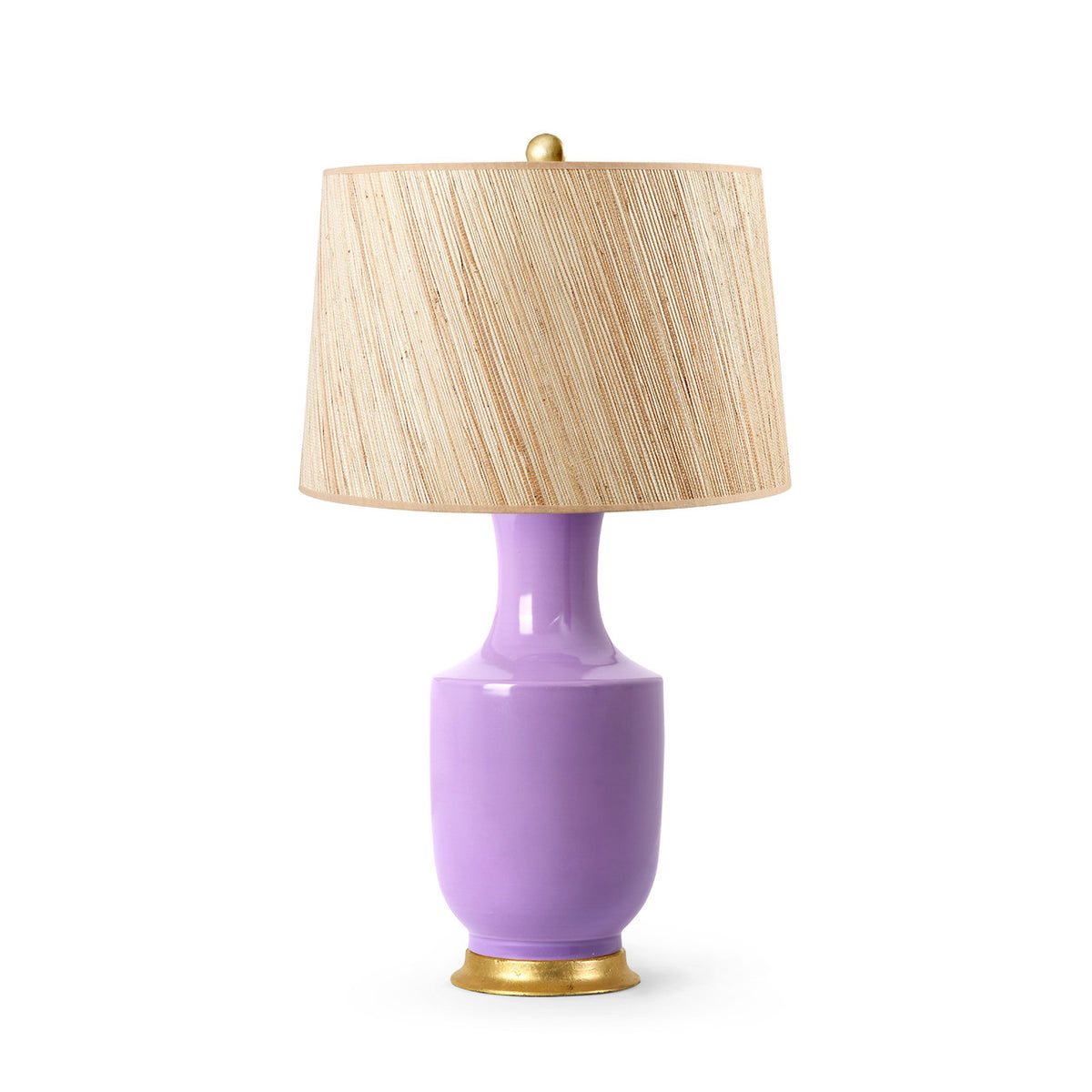 Thalia Lamp with Shade 17-inch Papyrus with Gold