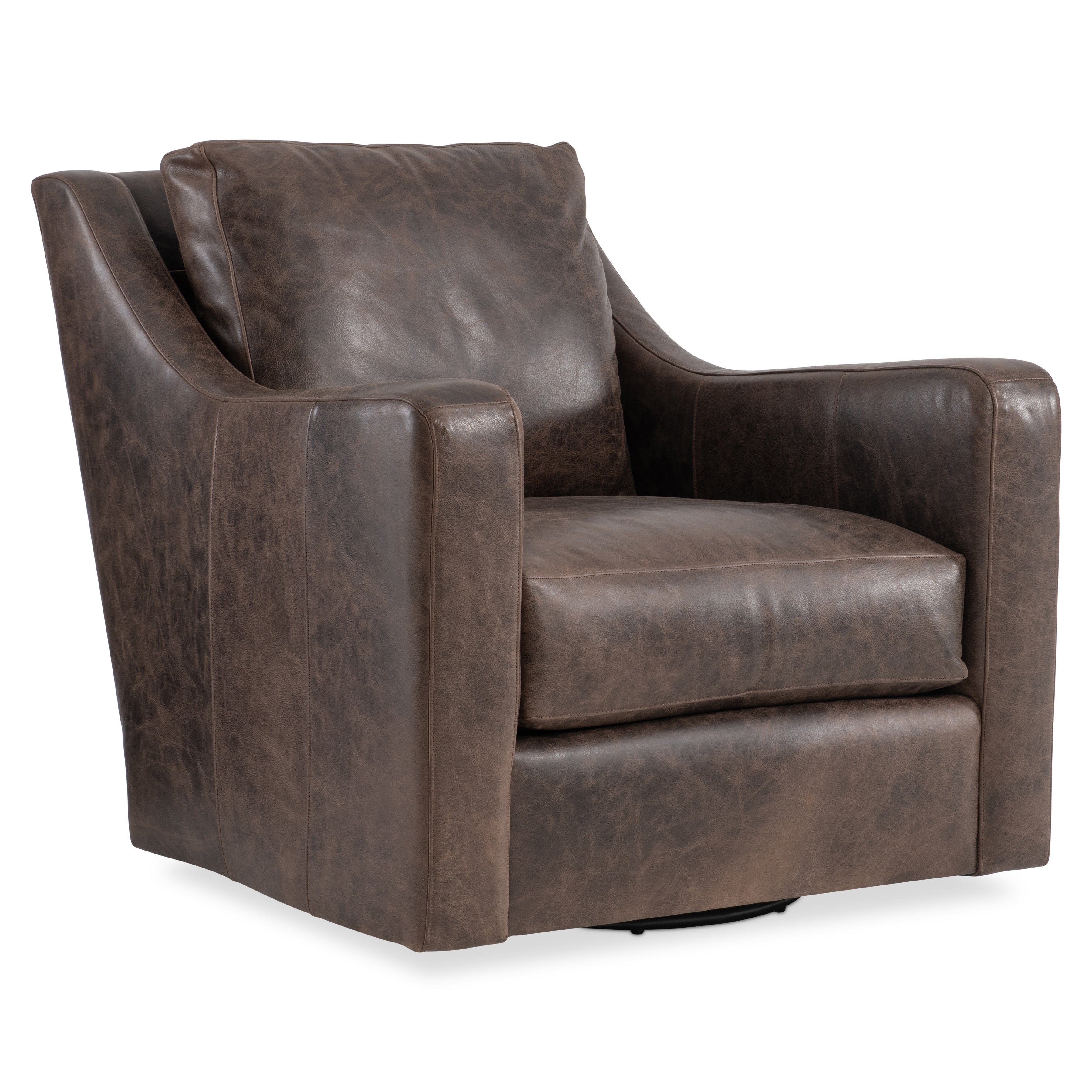 Ventura Leather Swivel Chair by Bernhardt