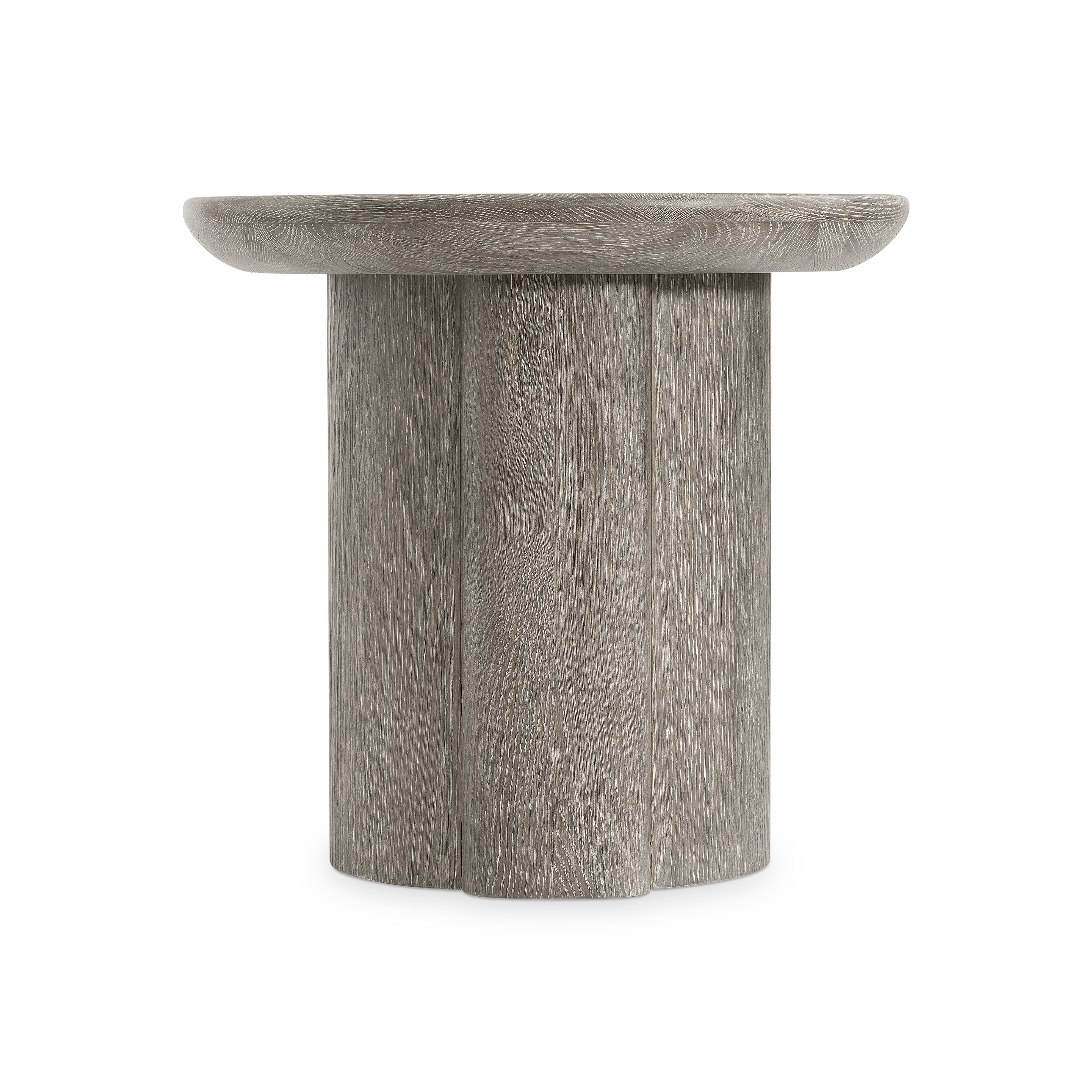 Monolith Round Side Table by Bernhardt