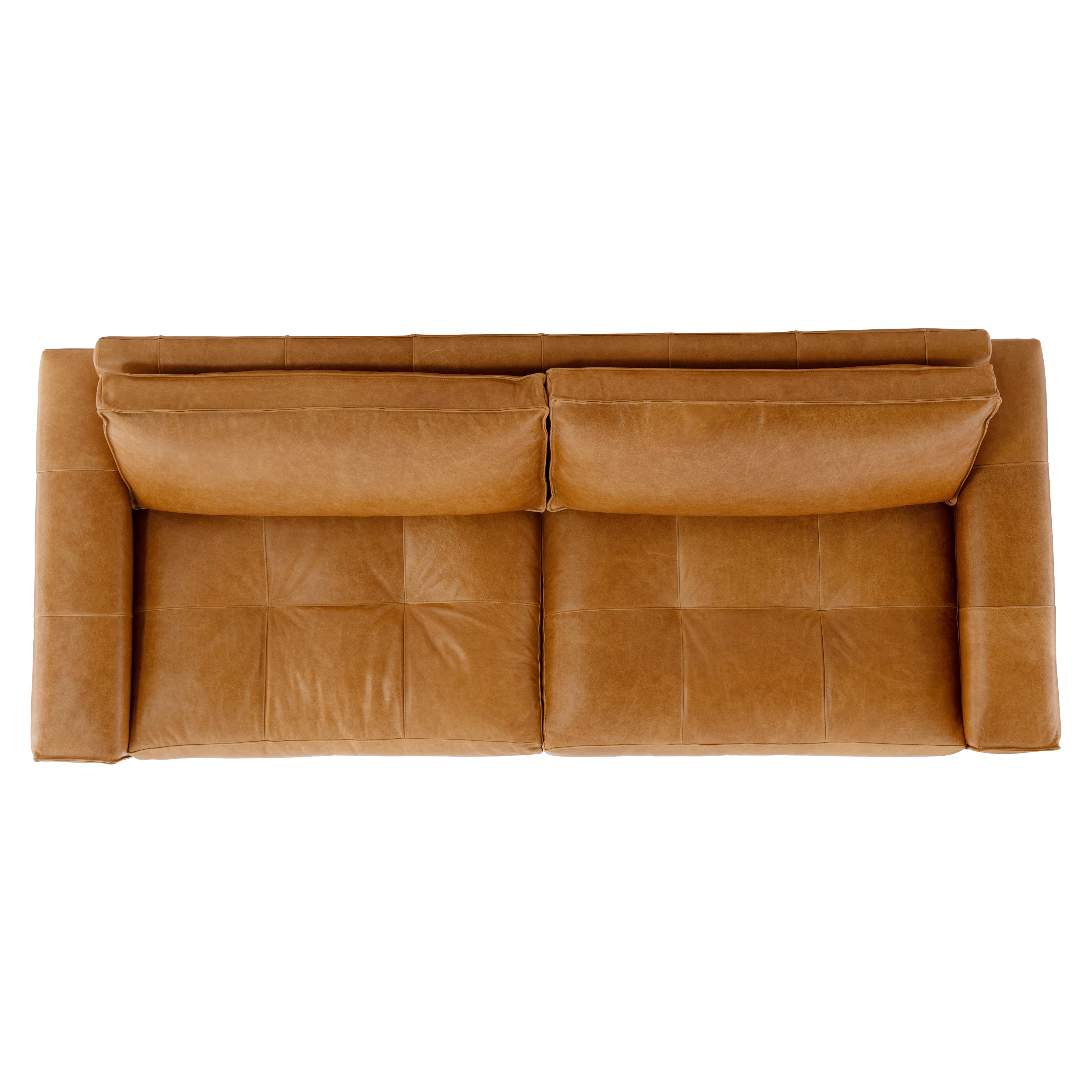 Nest Leather Sofa by Bernhardt