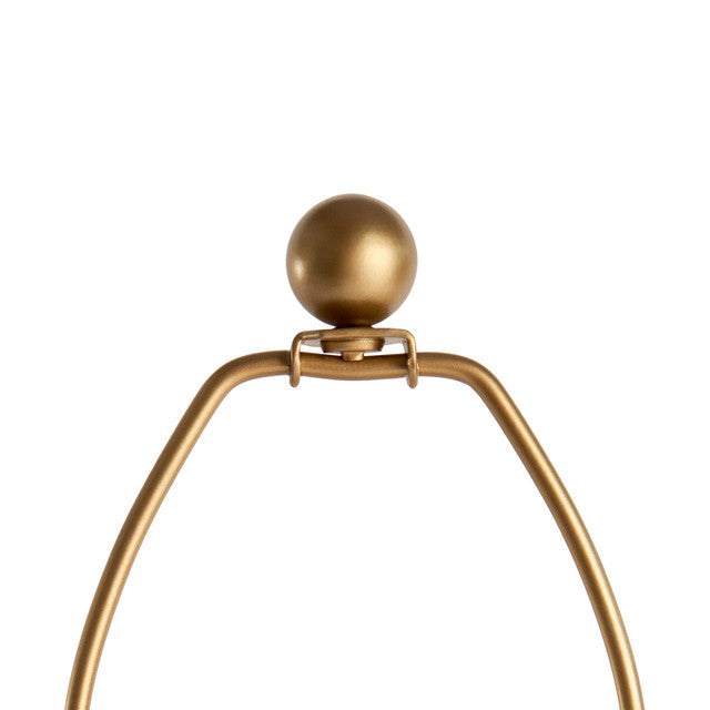 Titus Lamp with Shade 14-inch White Linen with Nickel