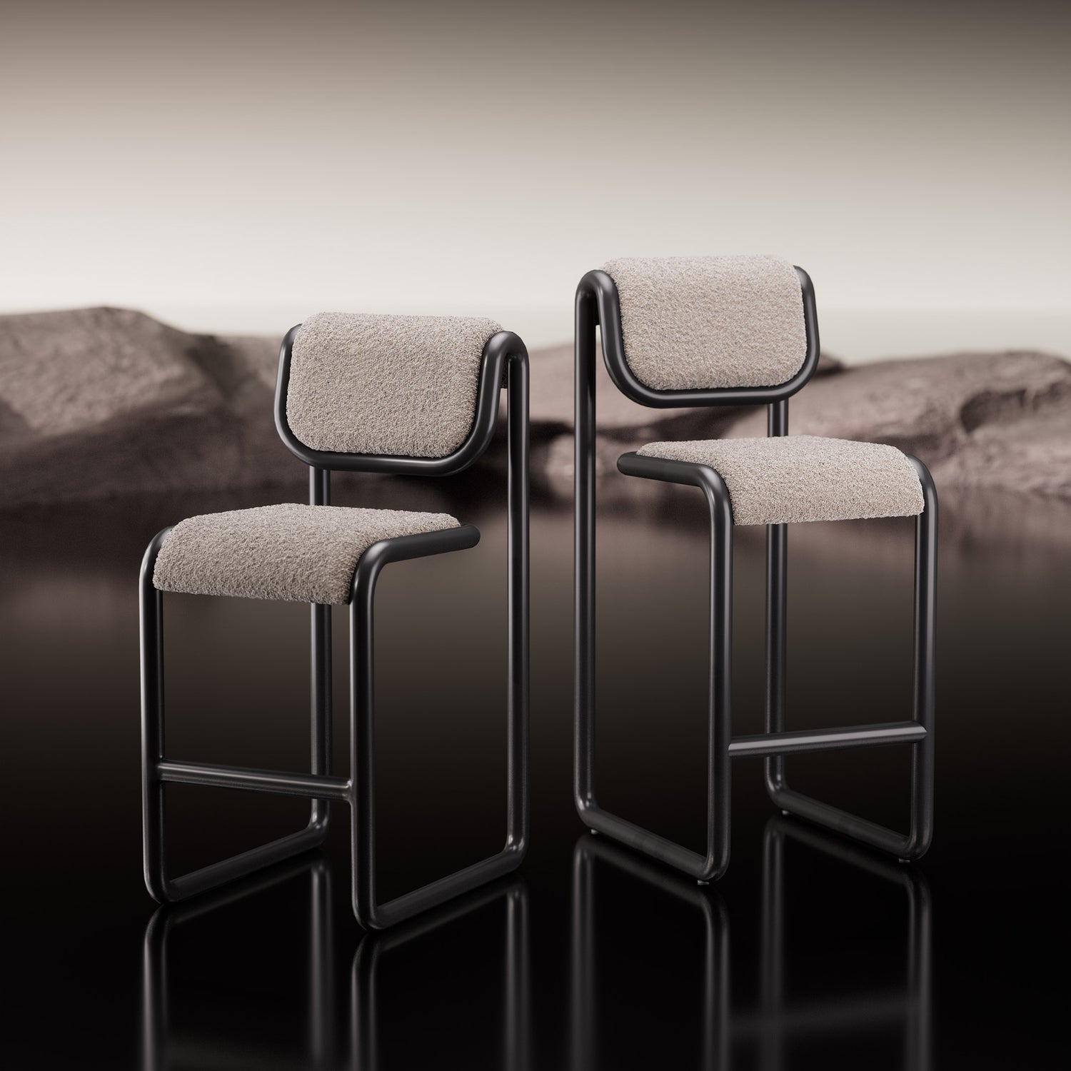 Tube Counter Stool