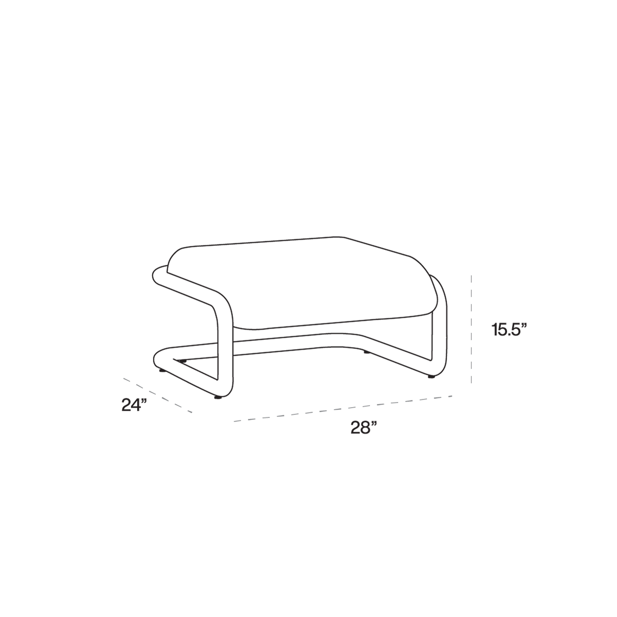 Tube Ottoman