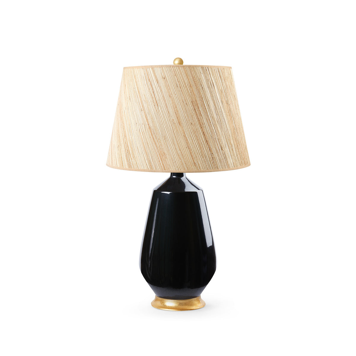 Tupelo Lamp with Shade 16-inch Papyrus with Gold