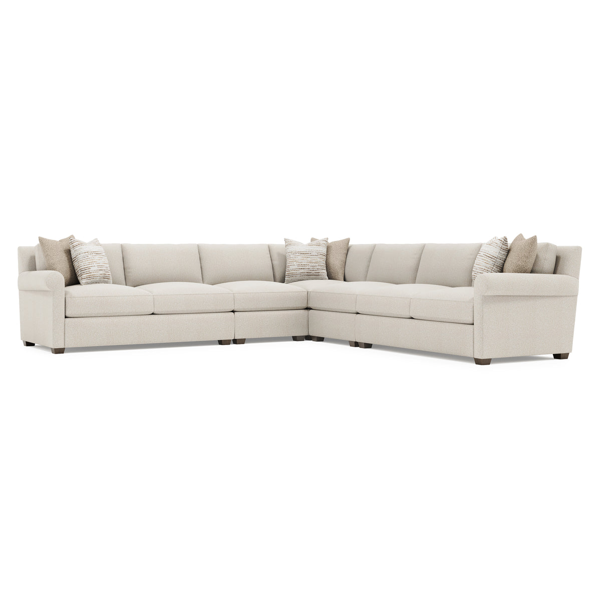Barnes 5 Piece Fabric Sectional by Bernhardt