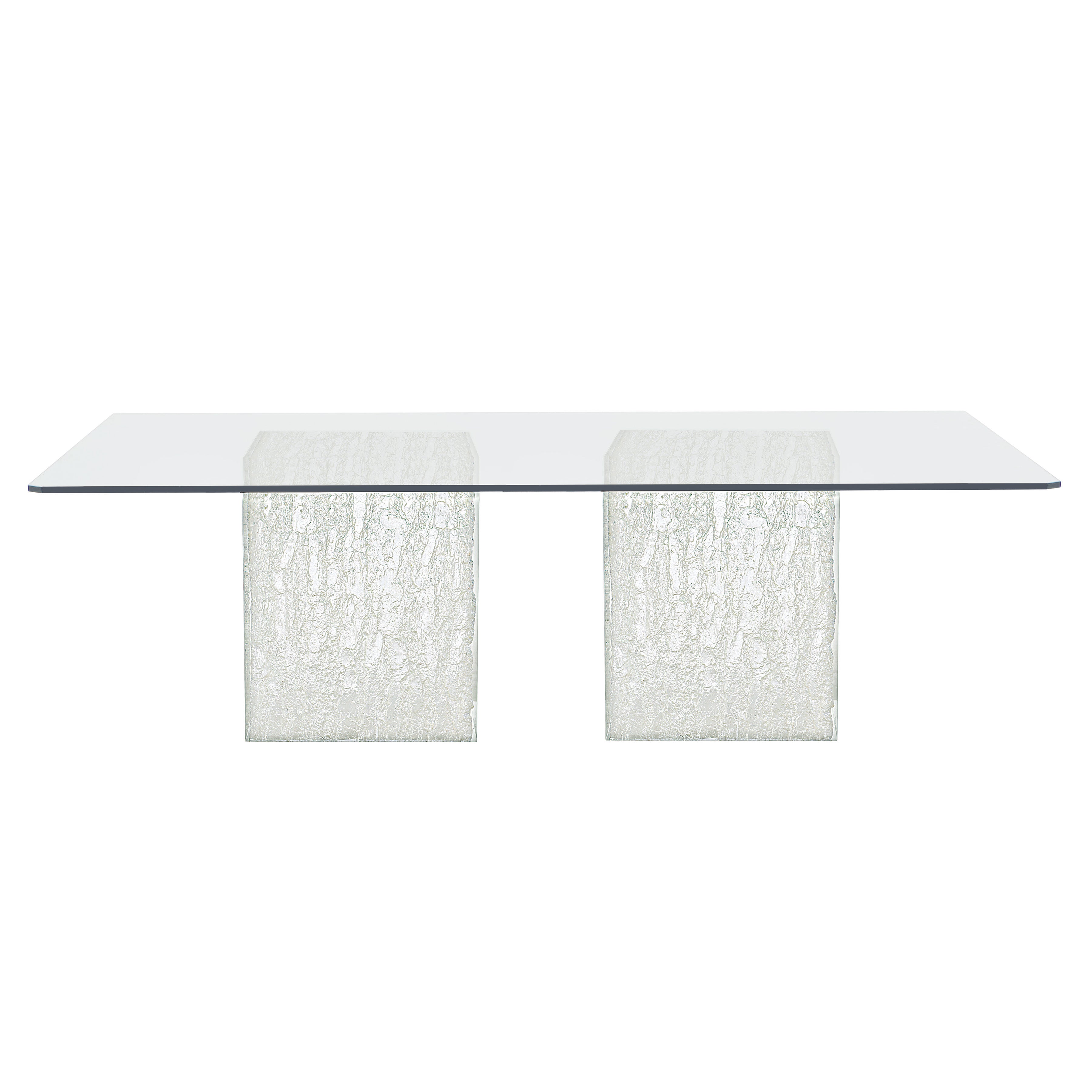 Arctic Rectangular Dining Table by Bernhardt