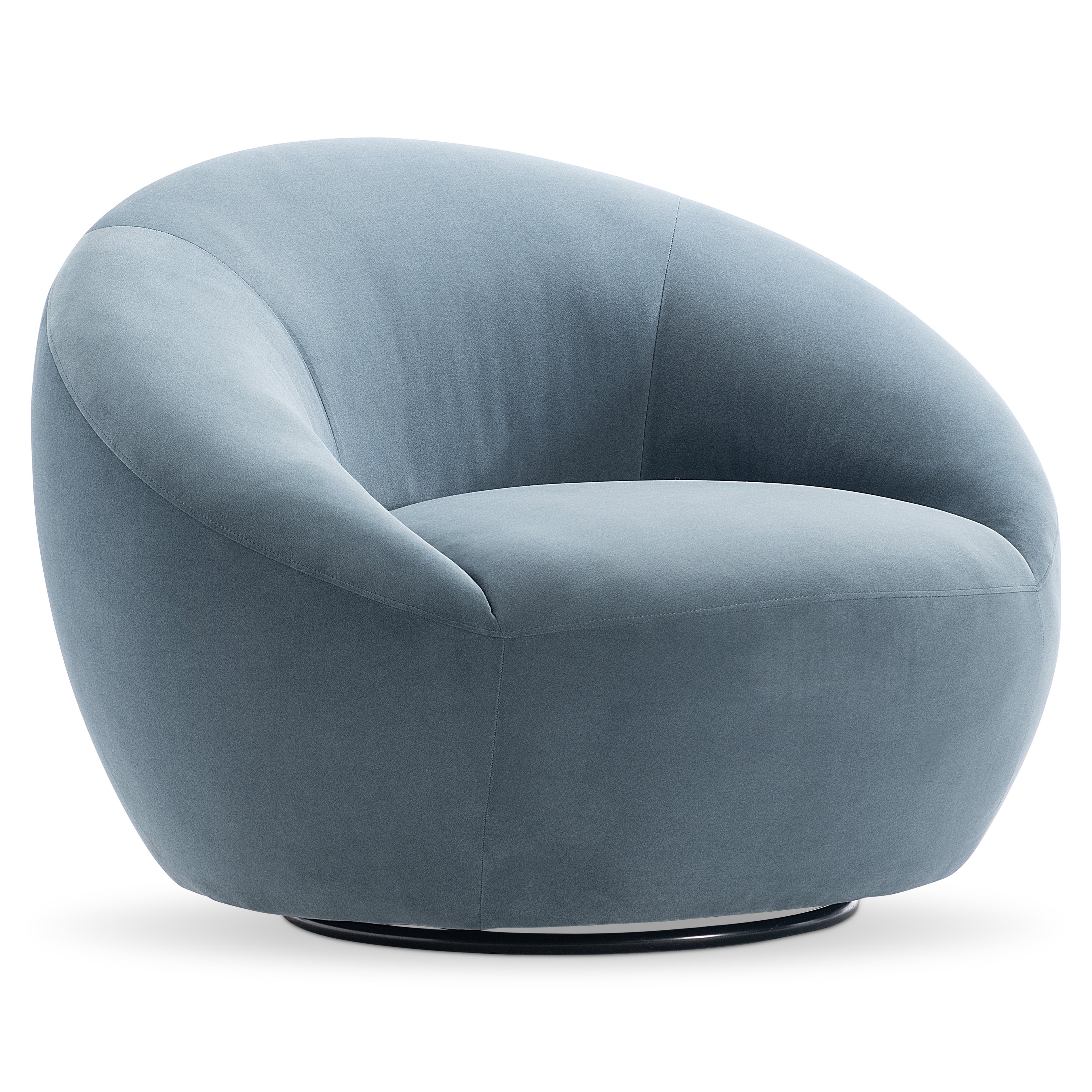 Rizz Fabric Swivel Chair by Bernhardt