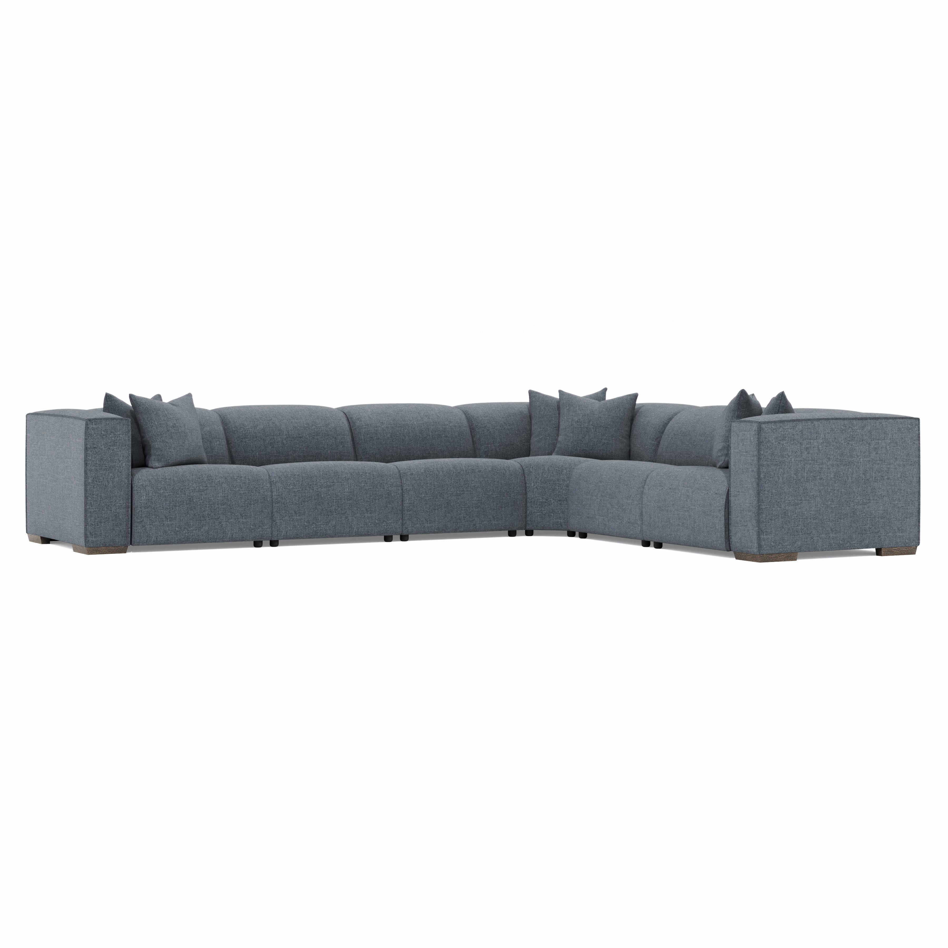 Bliss Fabric 6-Piece Power Motion Sectional by Bernhardt