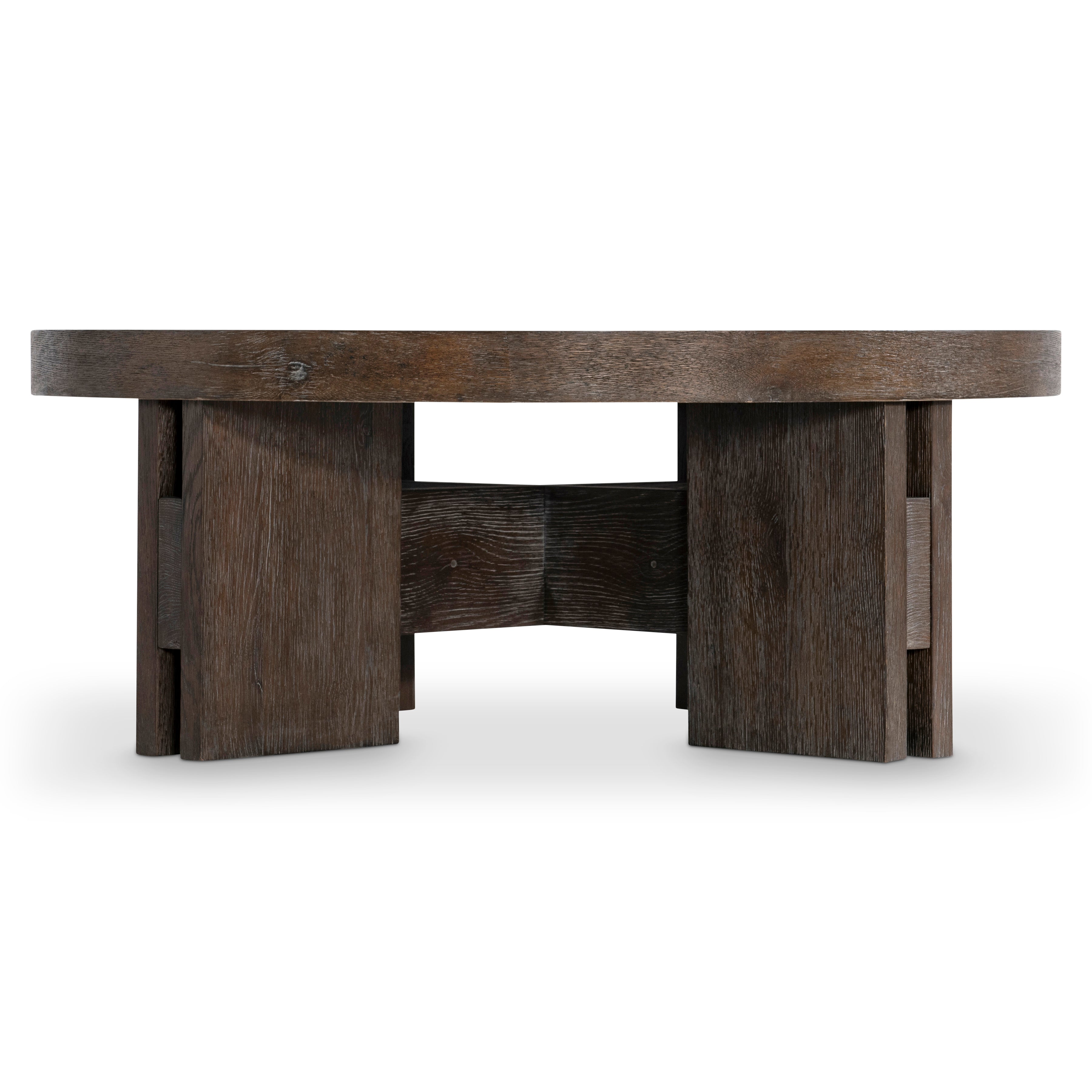 Outline Round Cocktail Table by Bernhardt