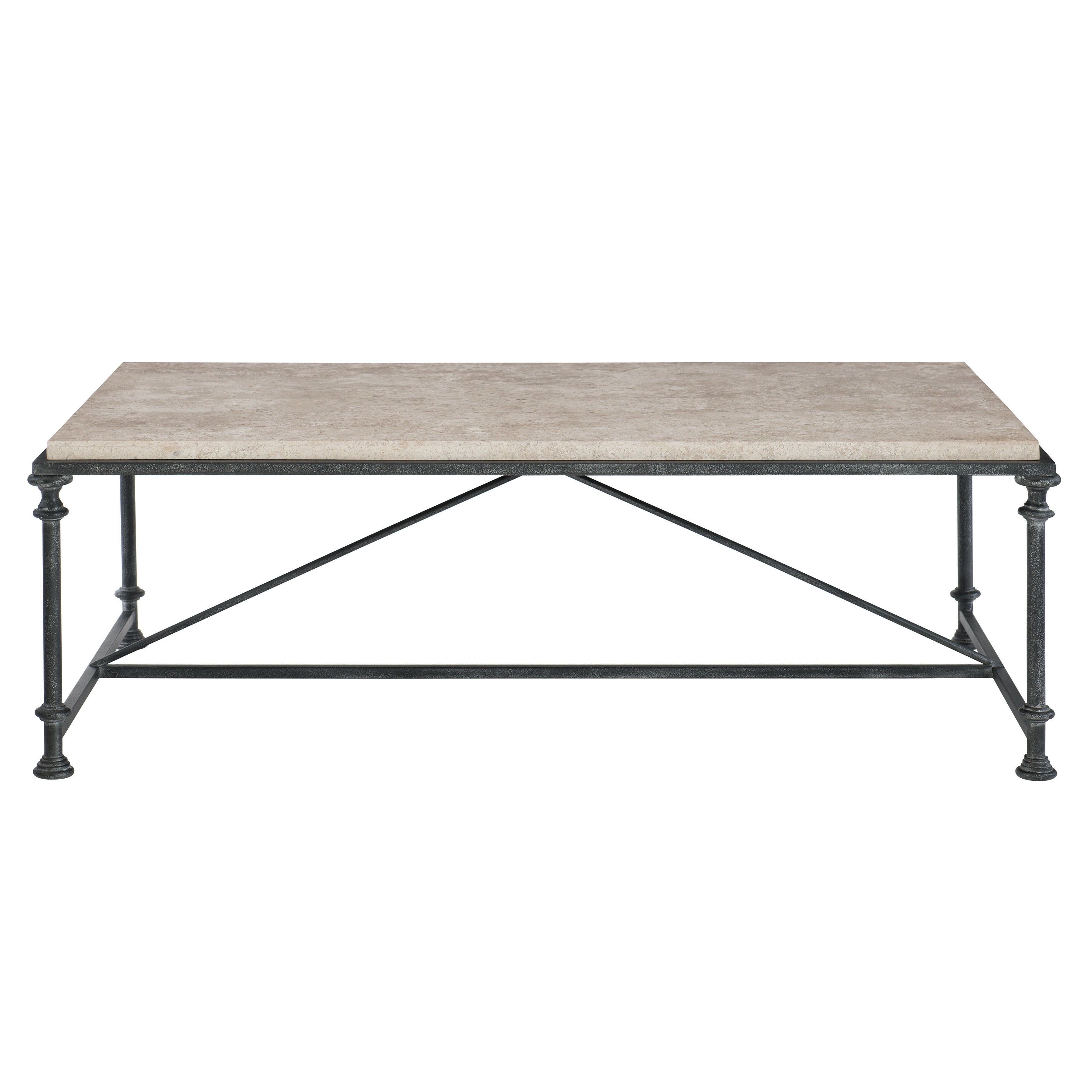 Galesbury Rectangular Metal Cocktail Table by Bernhardt