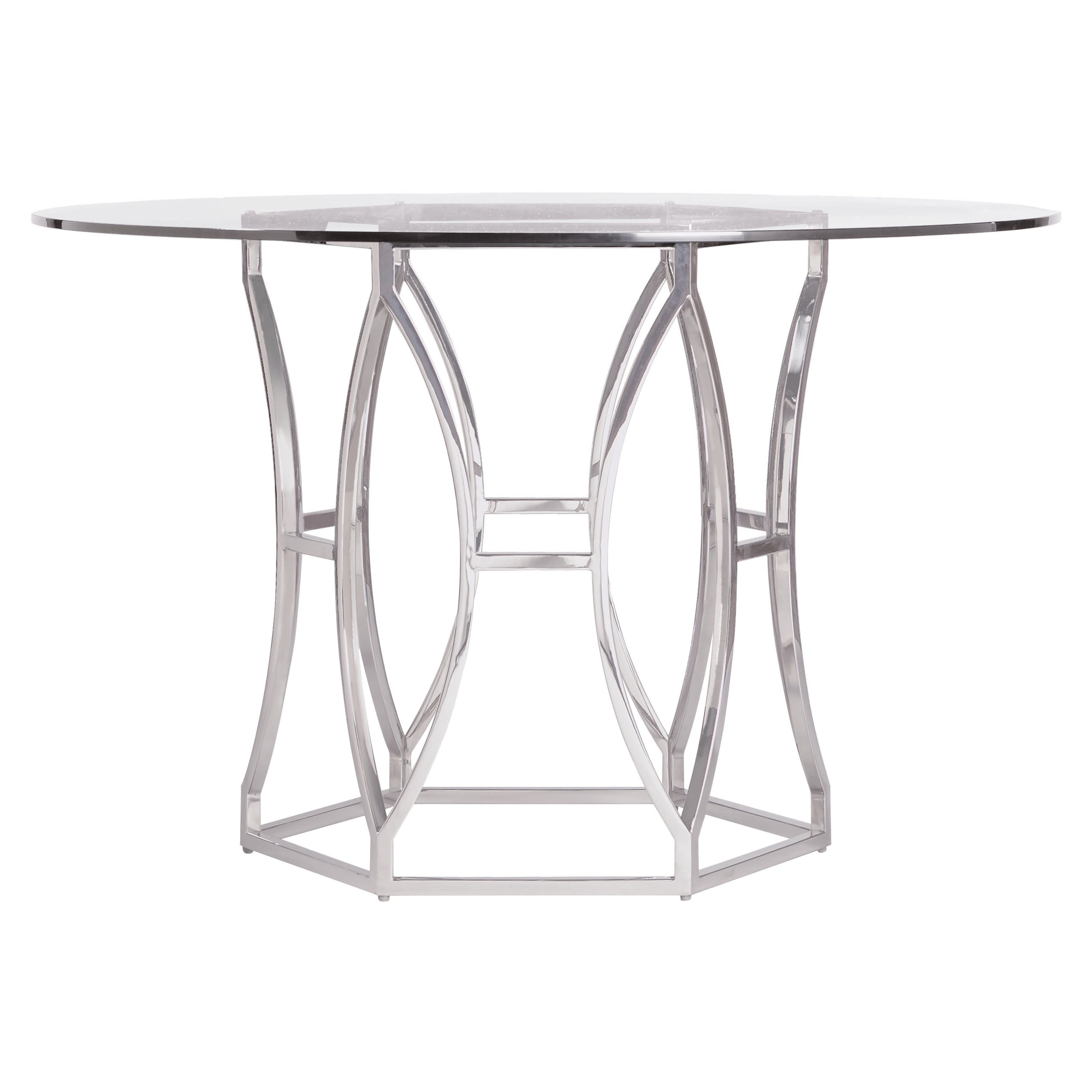 Argent Round Dining Table by Bernhardt