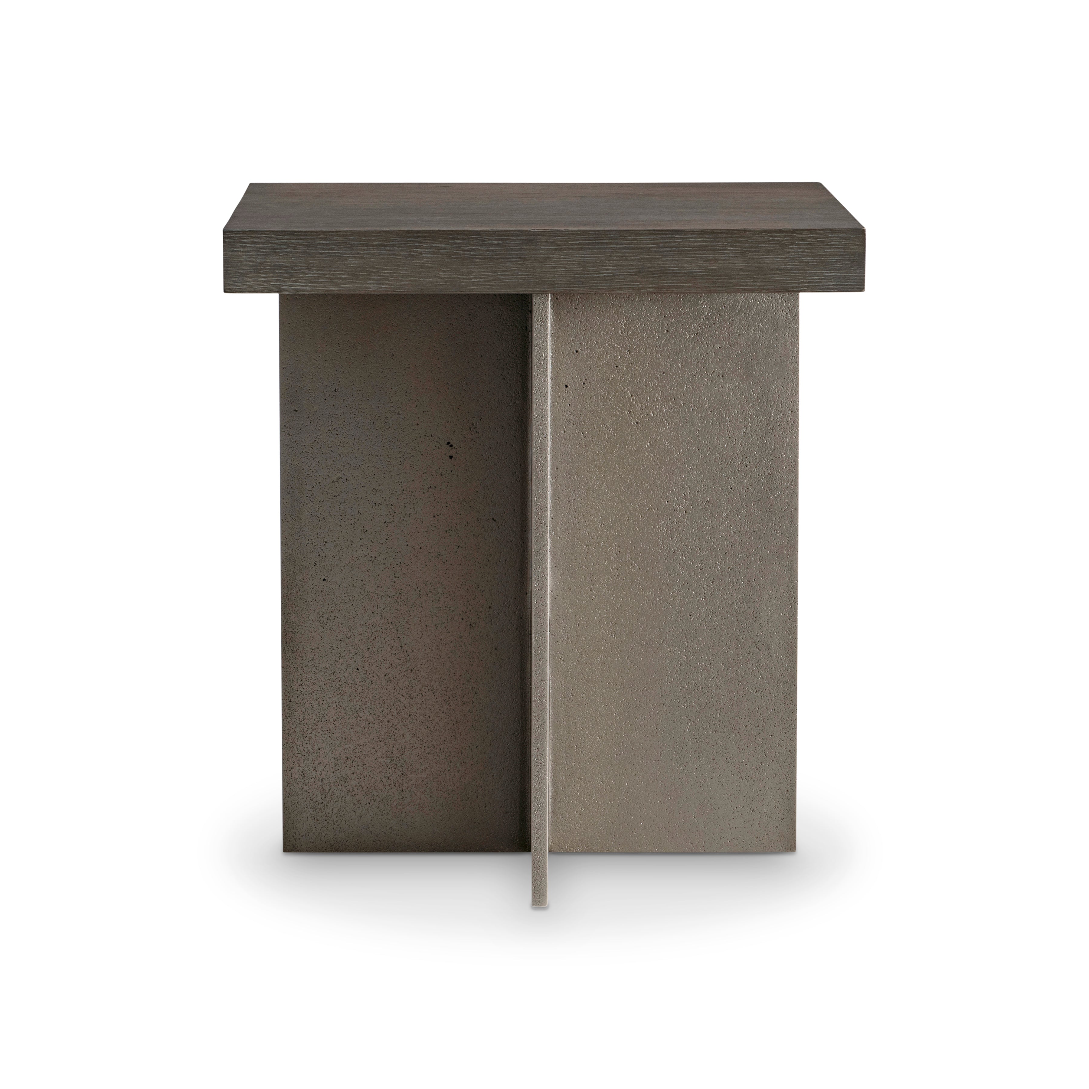 Polus Side Table by Bernhardt