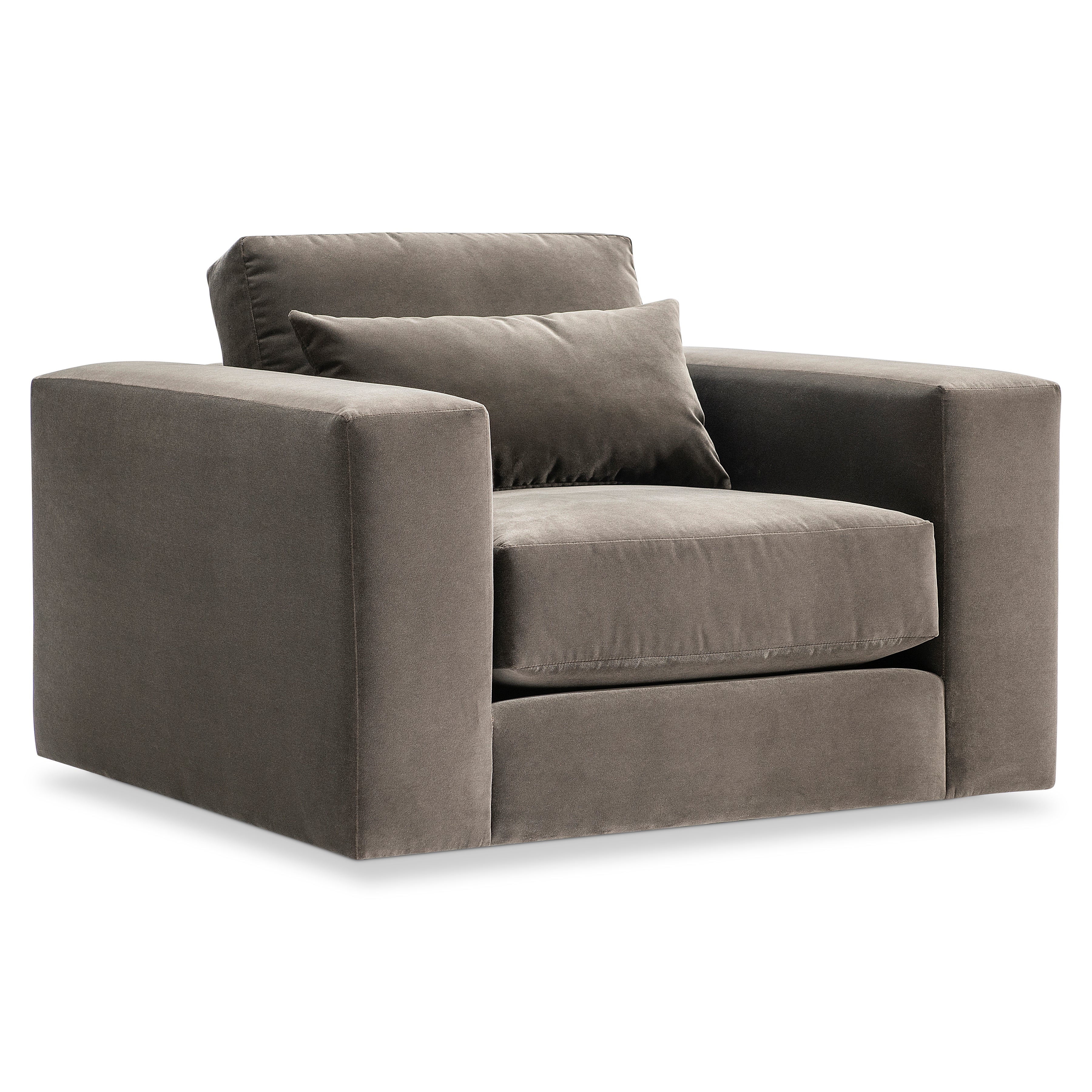 Felix Fabric Swivel Chair by Bernhardt