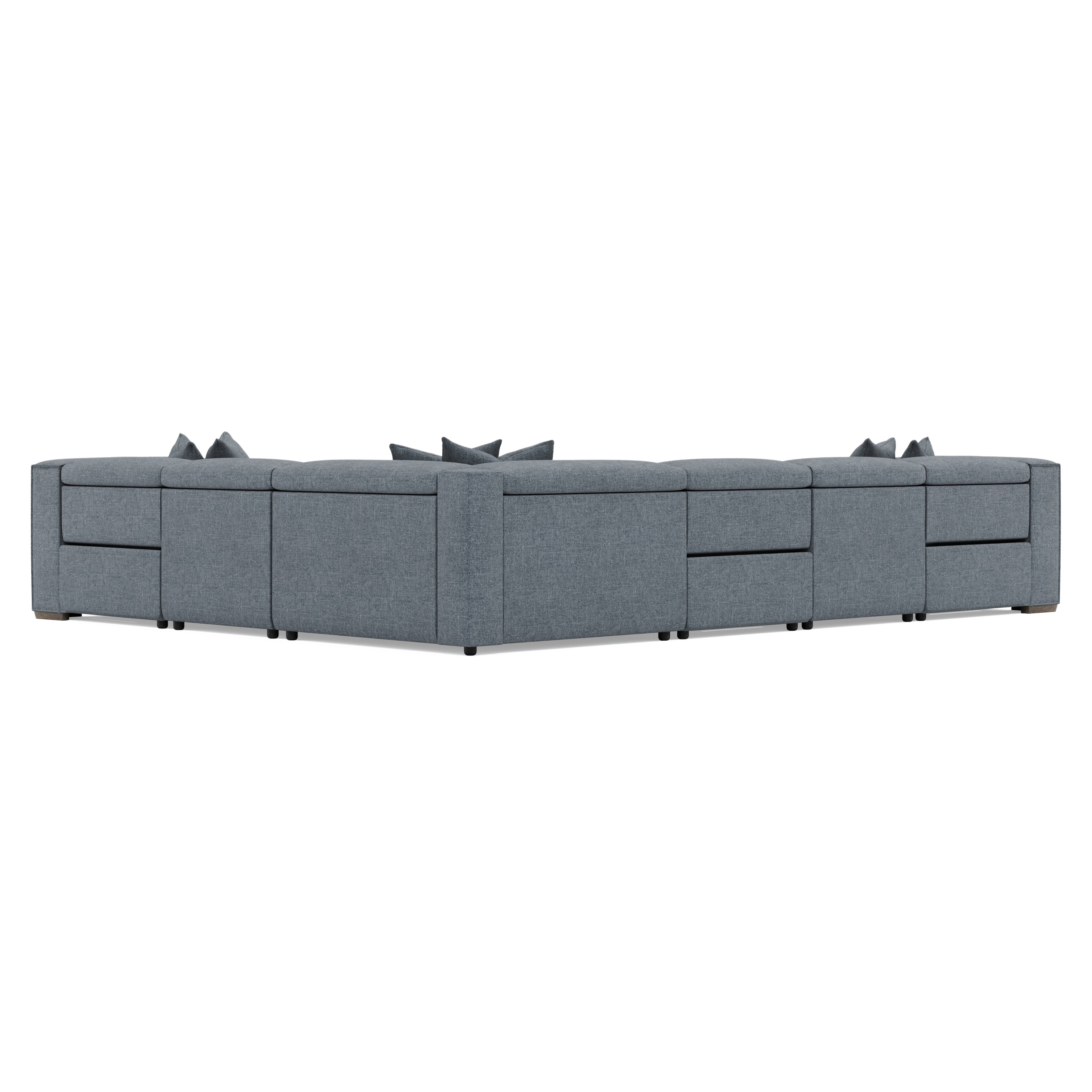 Bliss Fabric 6-Piece Power Motion Sectional by Bernhardt