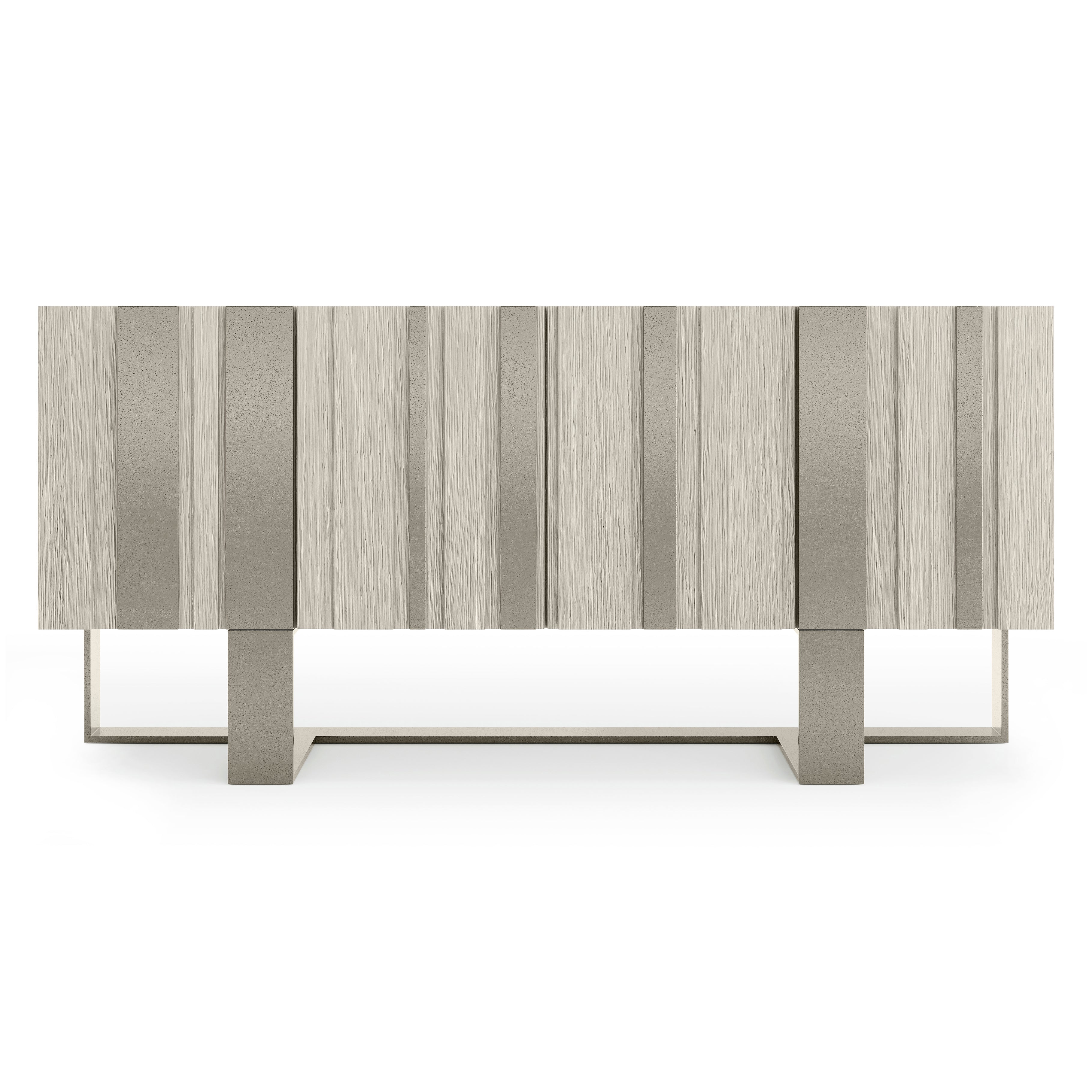 Tempo Metal Base Buffet by Bernhardt