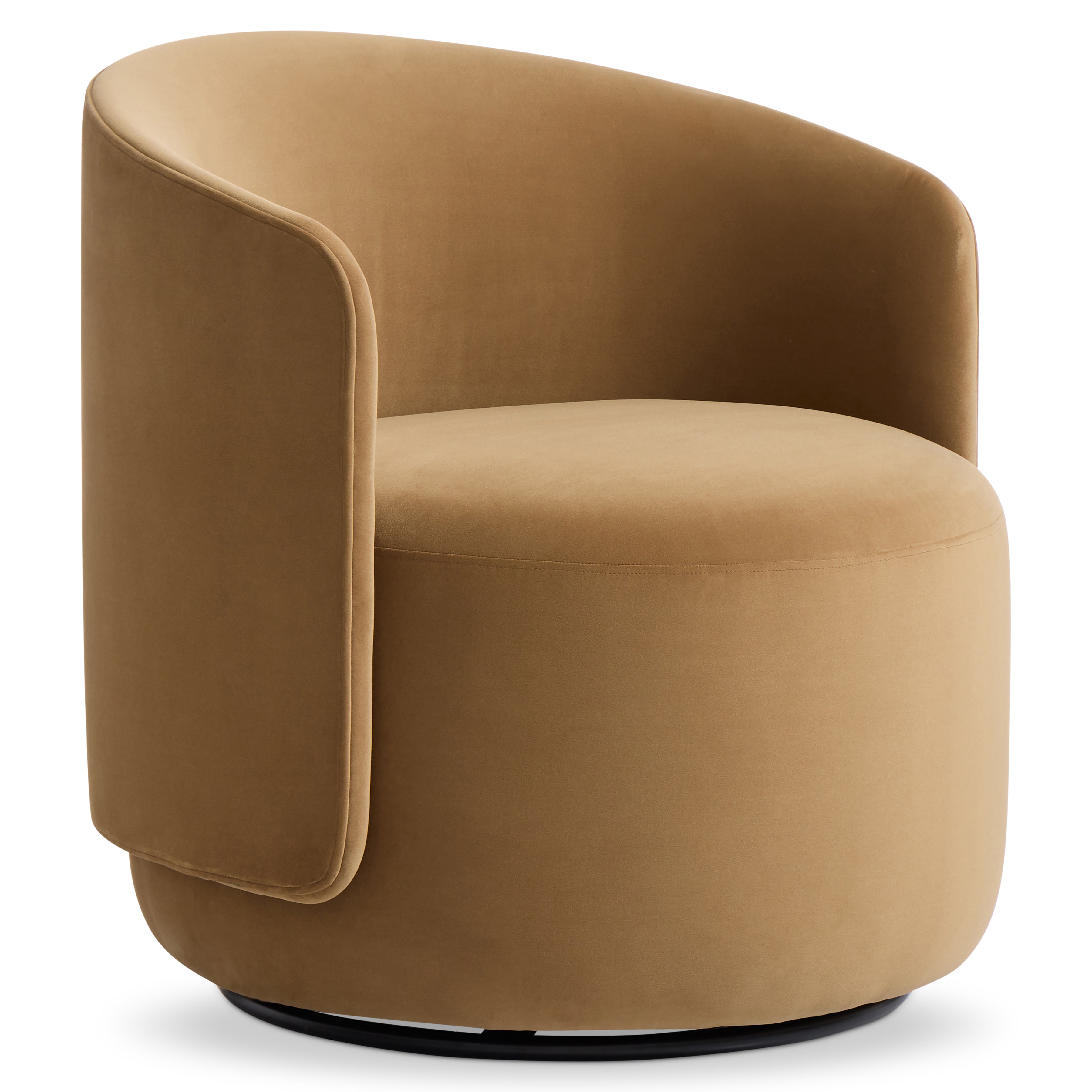 Bernhardt Crosby Fabric Swivel Chair