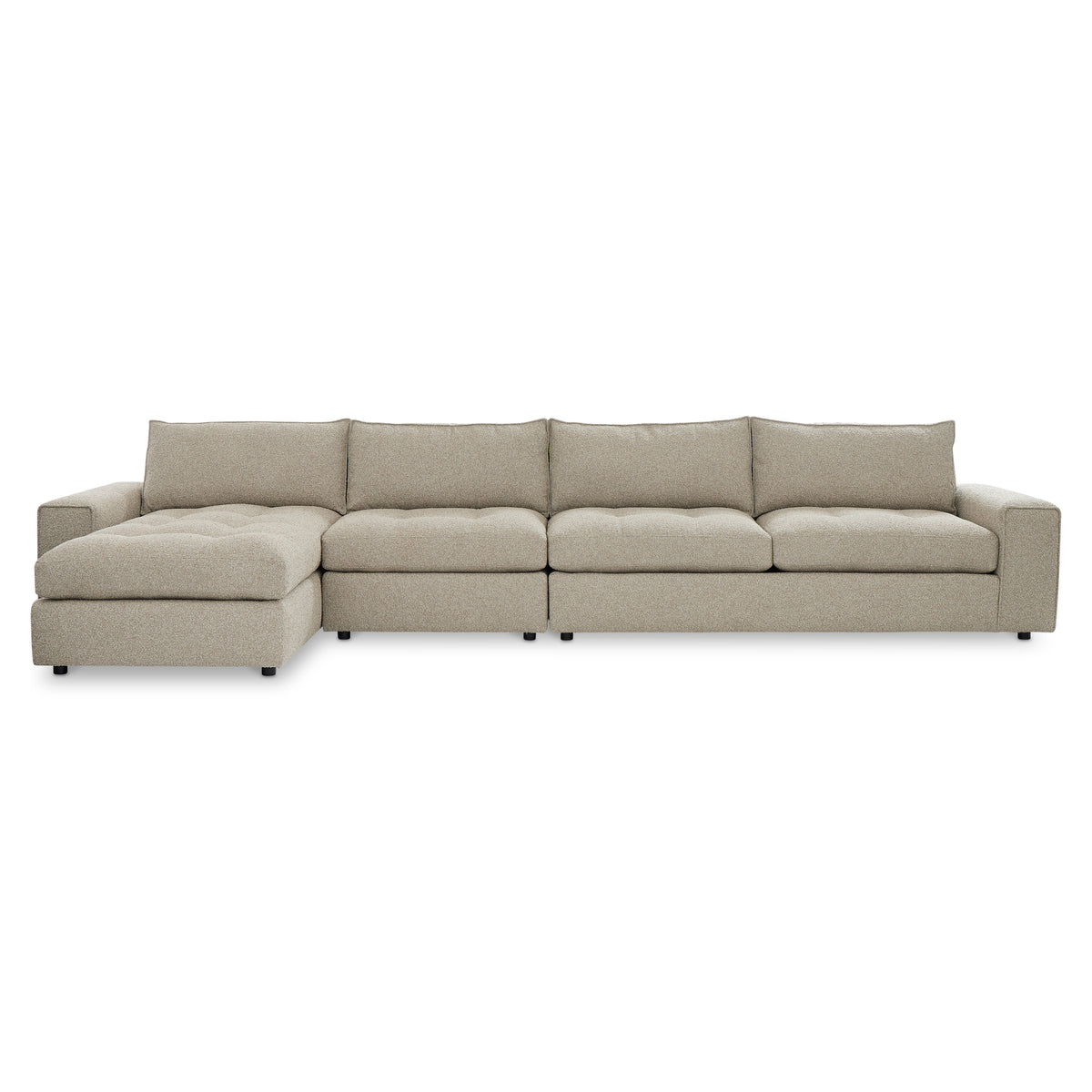 Nest 3pc Left Facing Fabric Sectional by Bernhardt