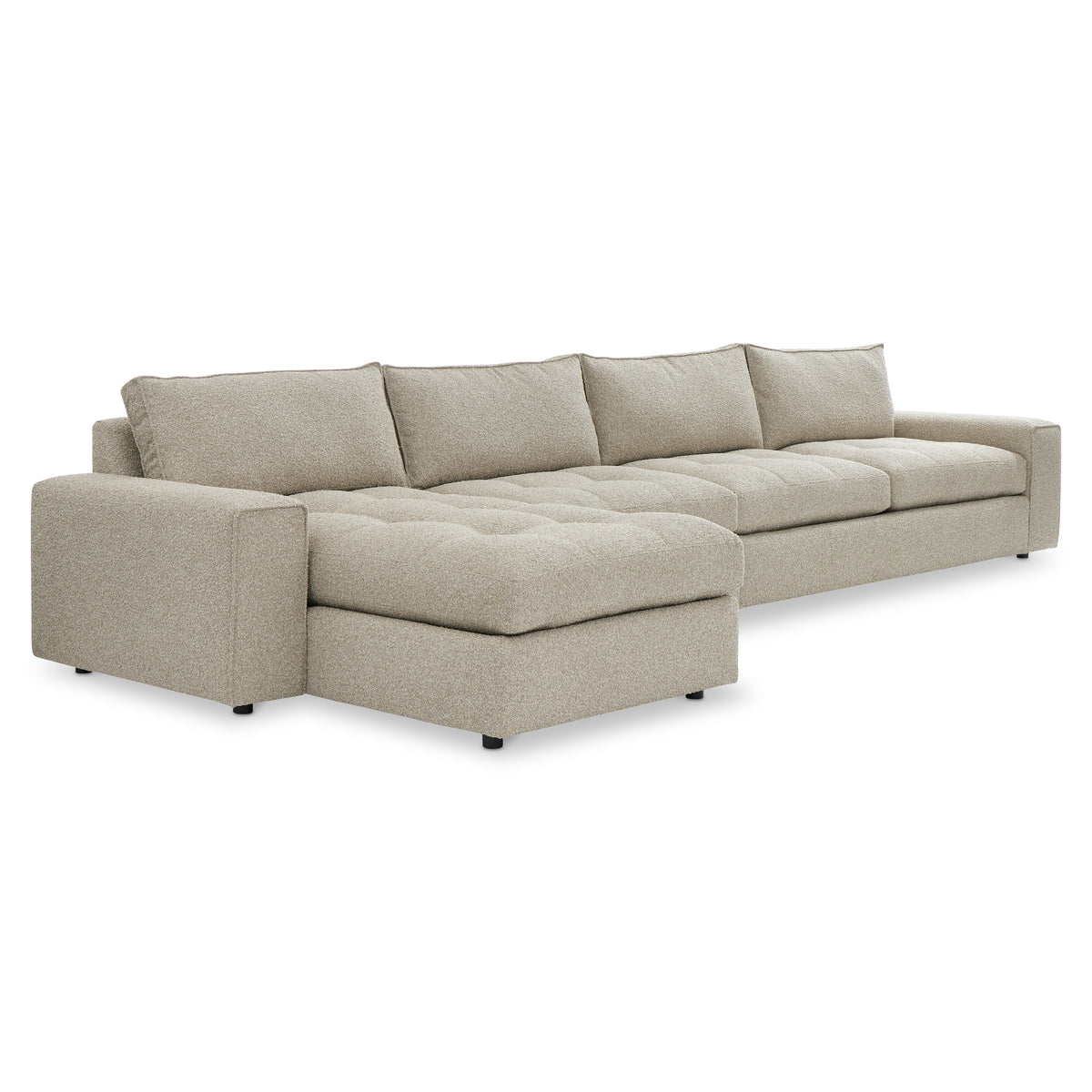 Nest 3pc Left Facing Fabric Sectional by Bernhardt