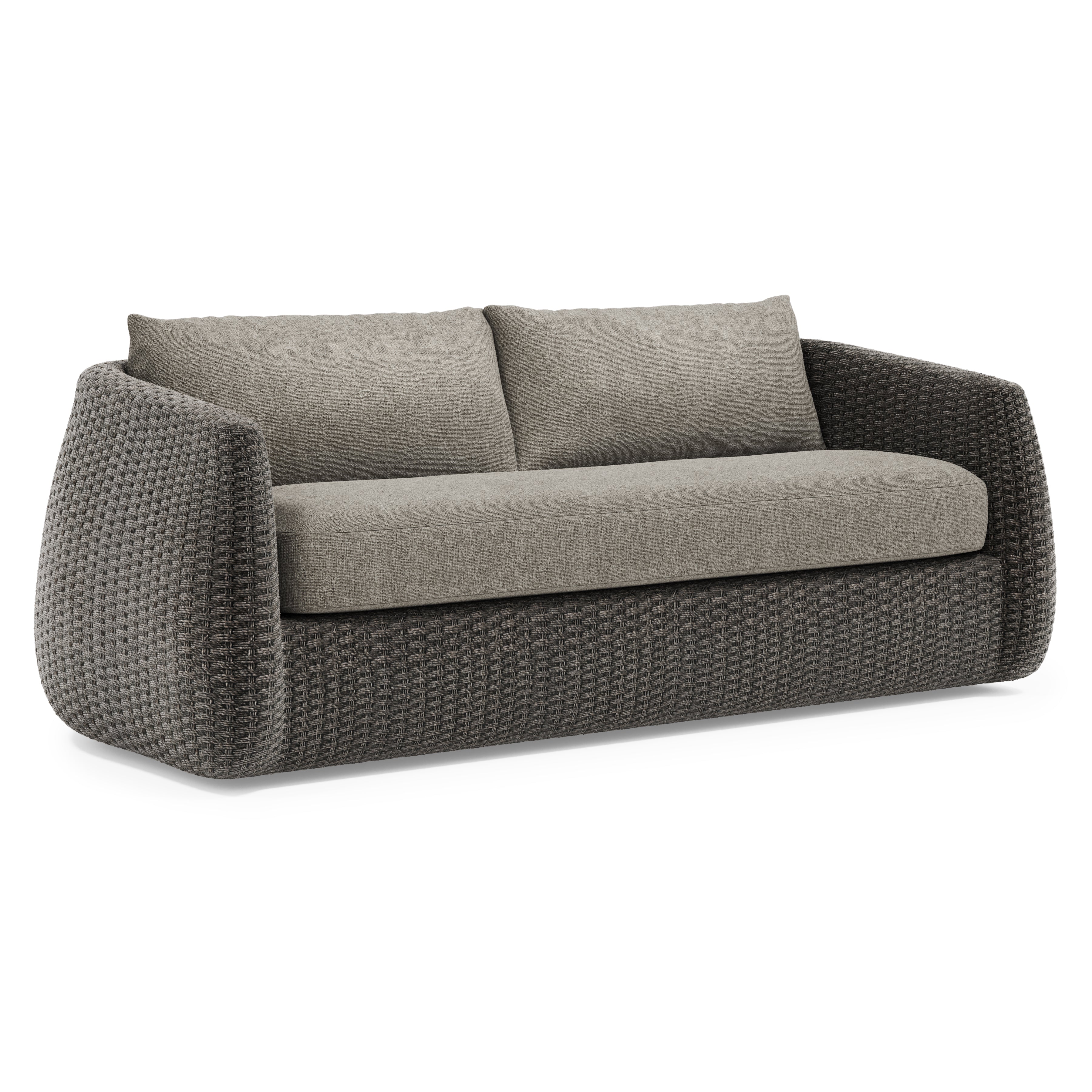 Sarene Grey Outdoor Sofa by Bernhardt