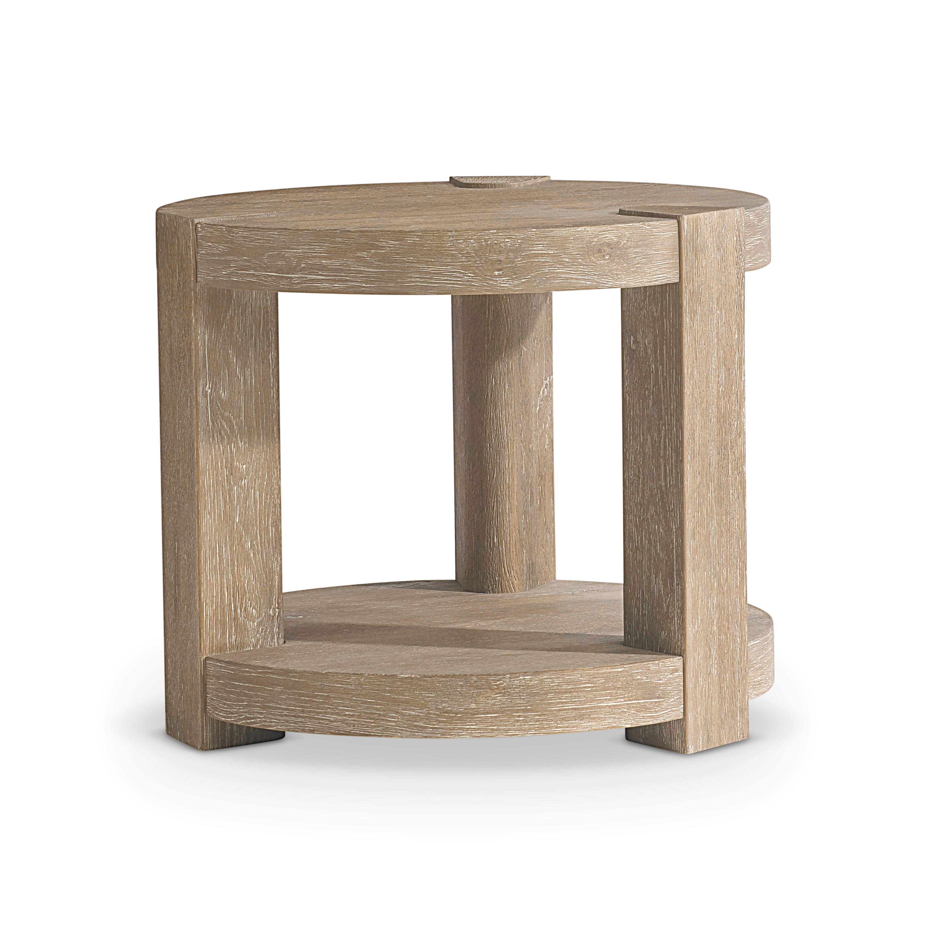 Tribeca Round Side Table by Bernhardt