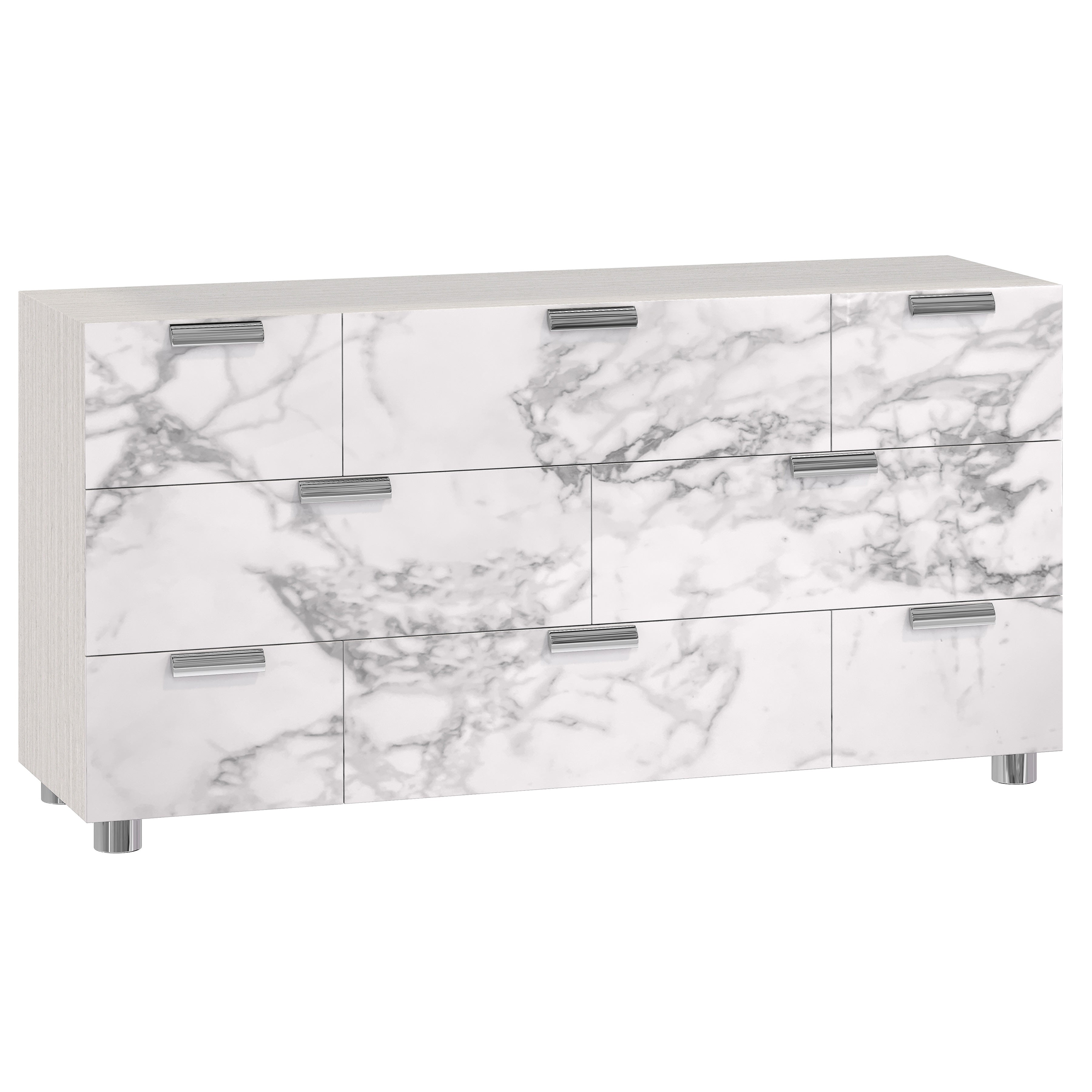 Stratum Dresser with 8 Drawers by Bernhardt