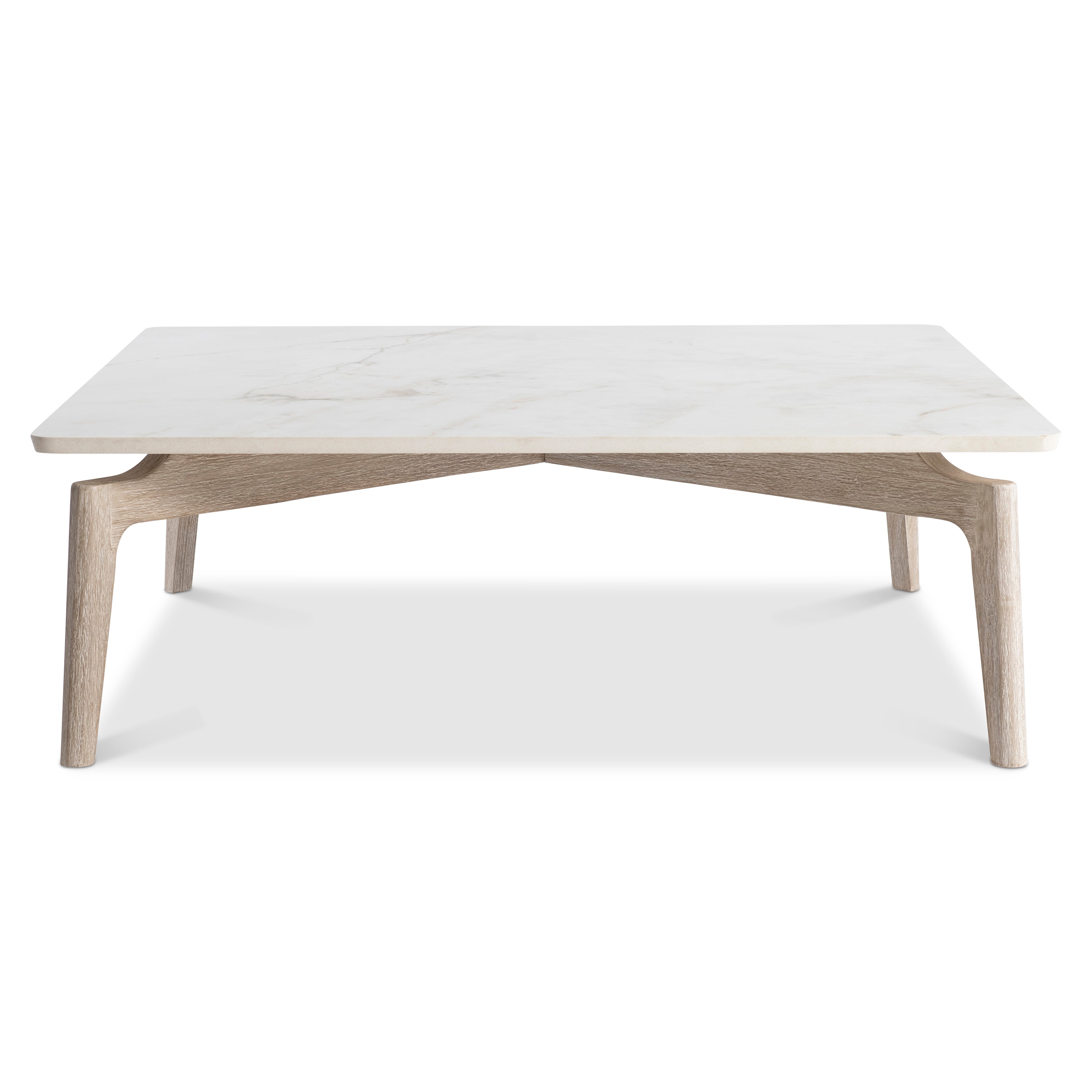 Aurora Square Outdoor Cocktail Table by Bernhardt