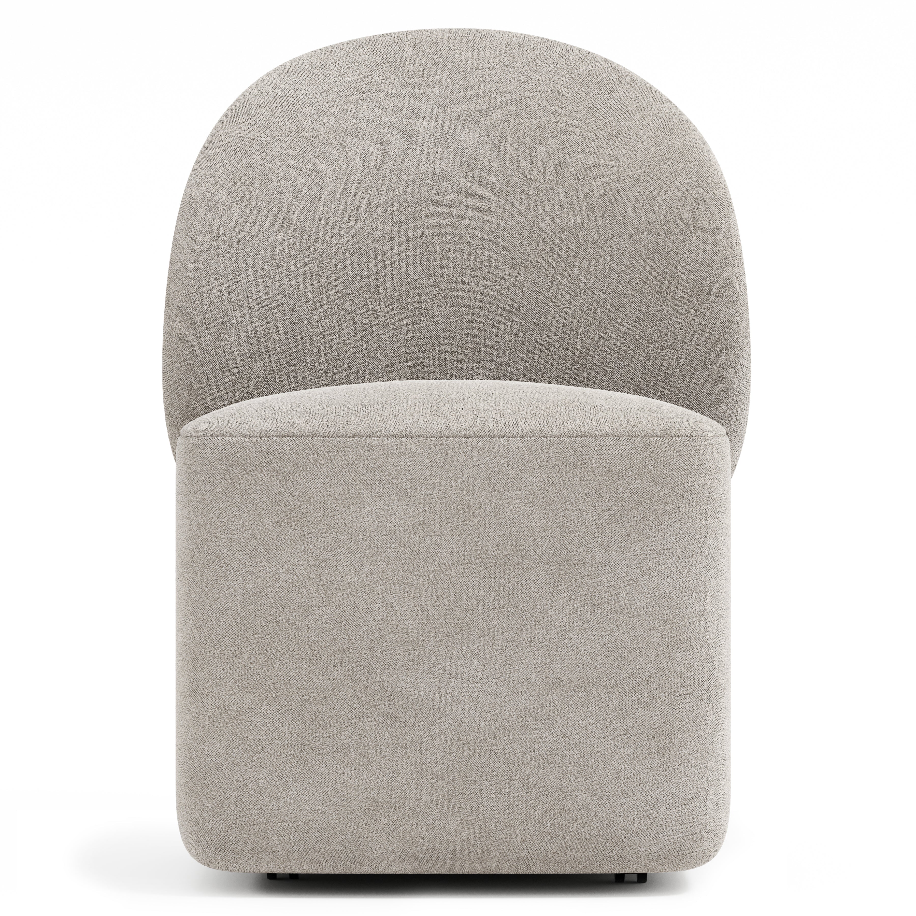 Monolith Upholstered Side Chair by Bernhardt