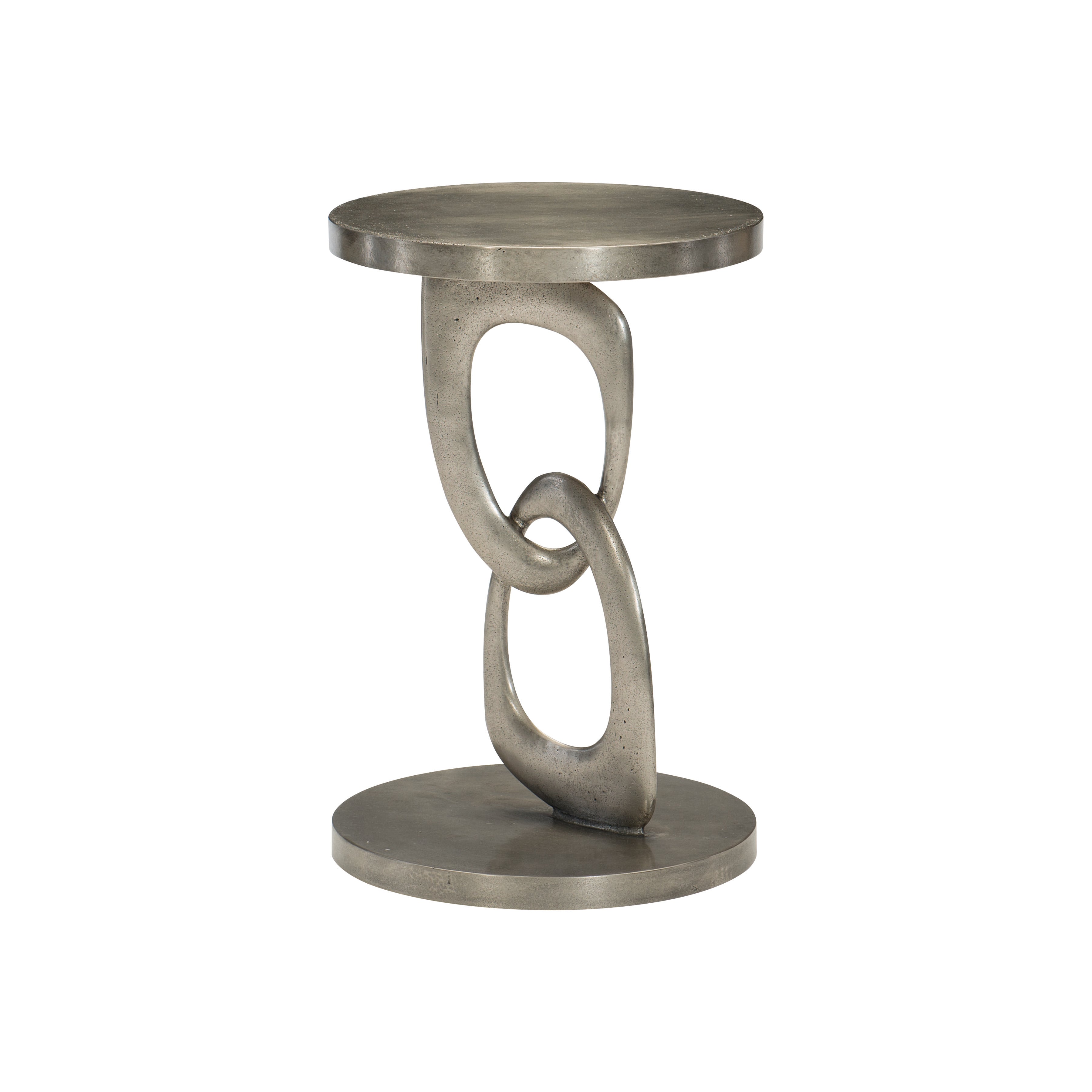 Linea Pedestal Side Table by Bernhardt