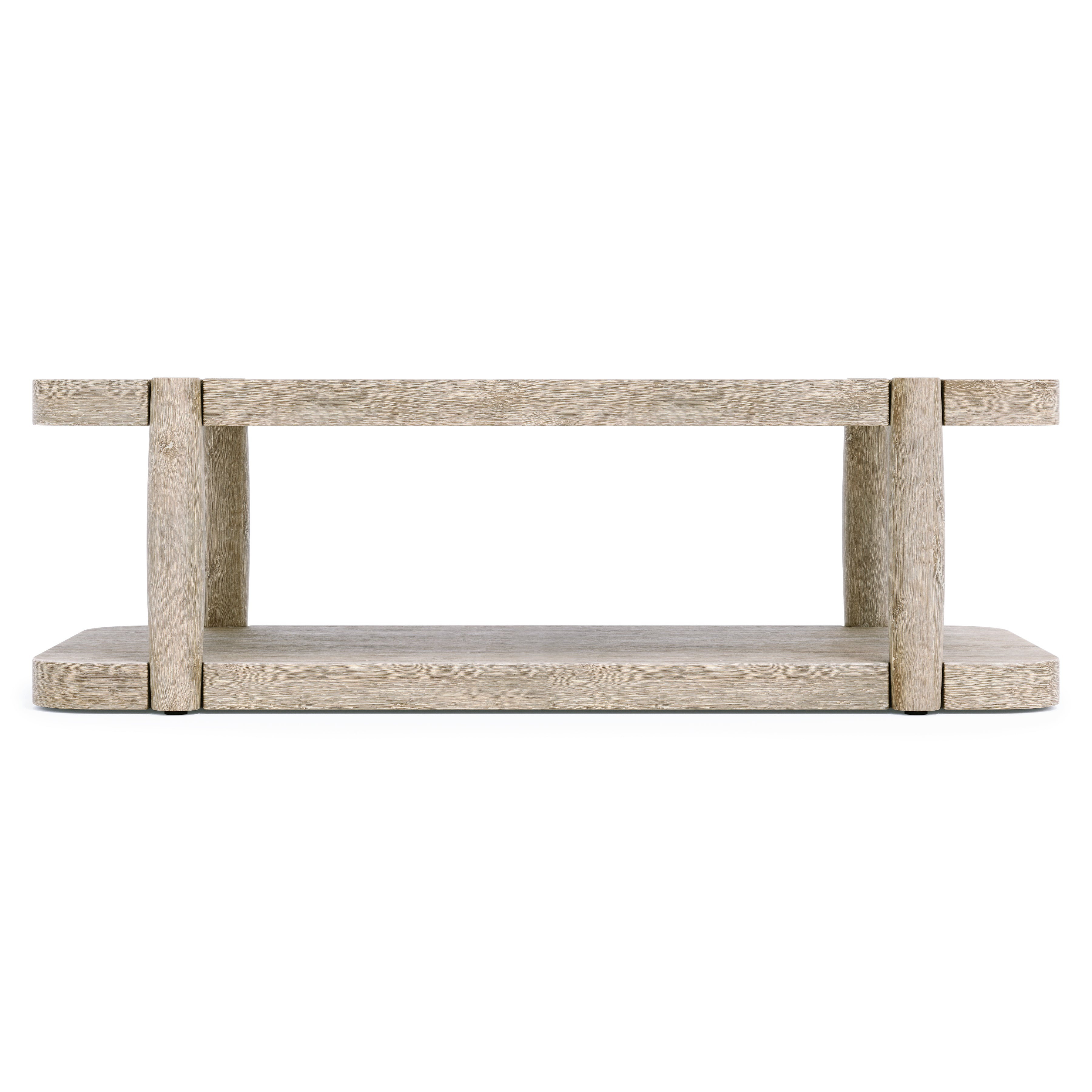 Antibes Rustic Oak Cocktail Table by Bernhardt