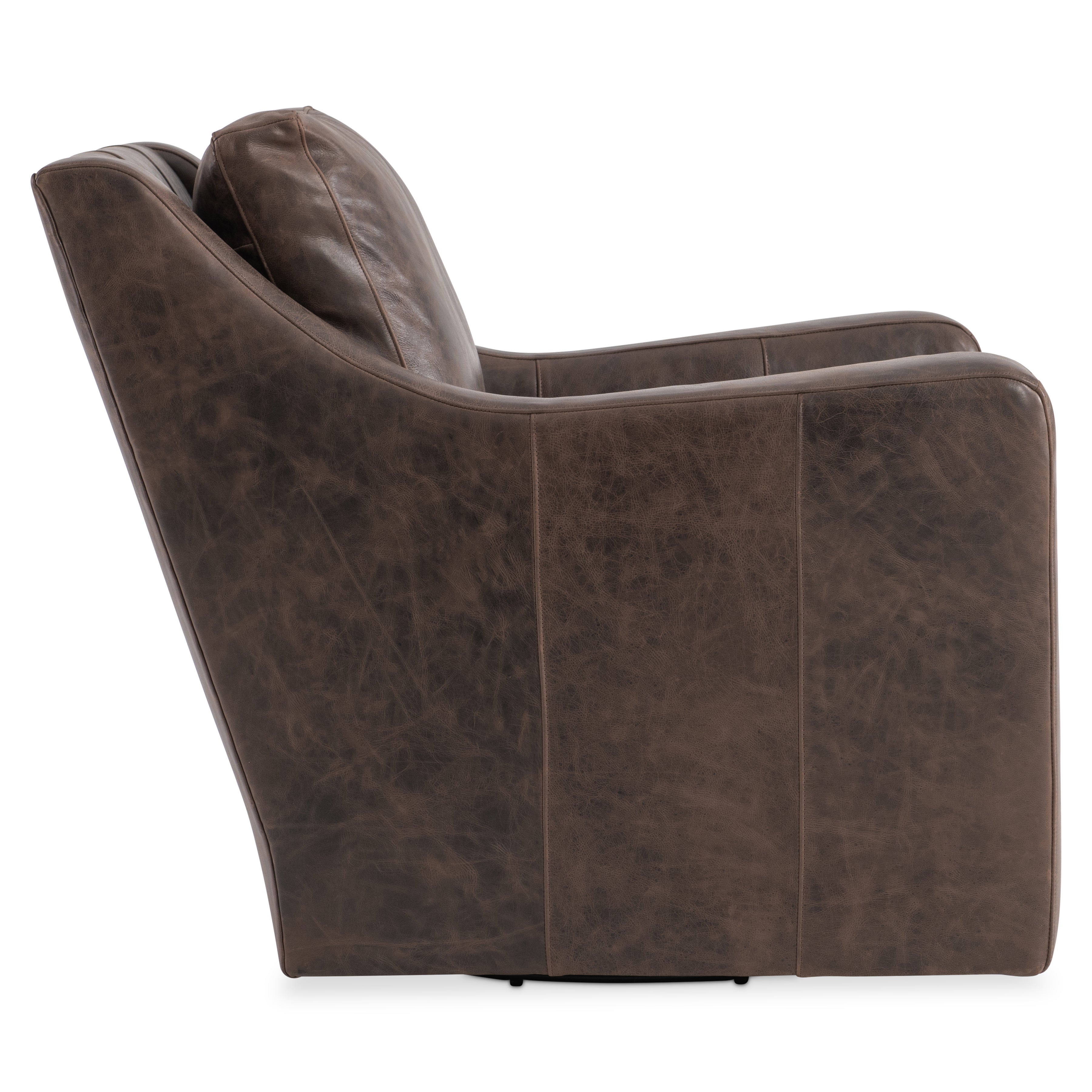 Ventura Leather Swivel Chair by Bernhardt