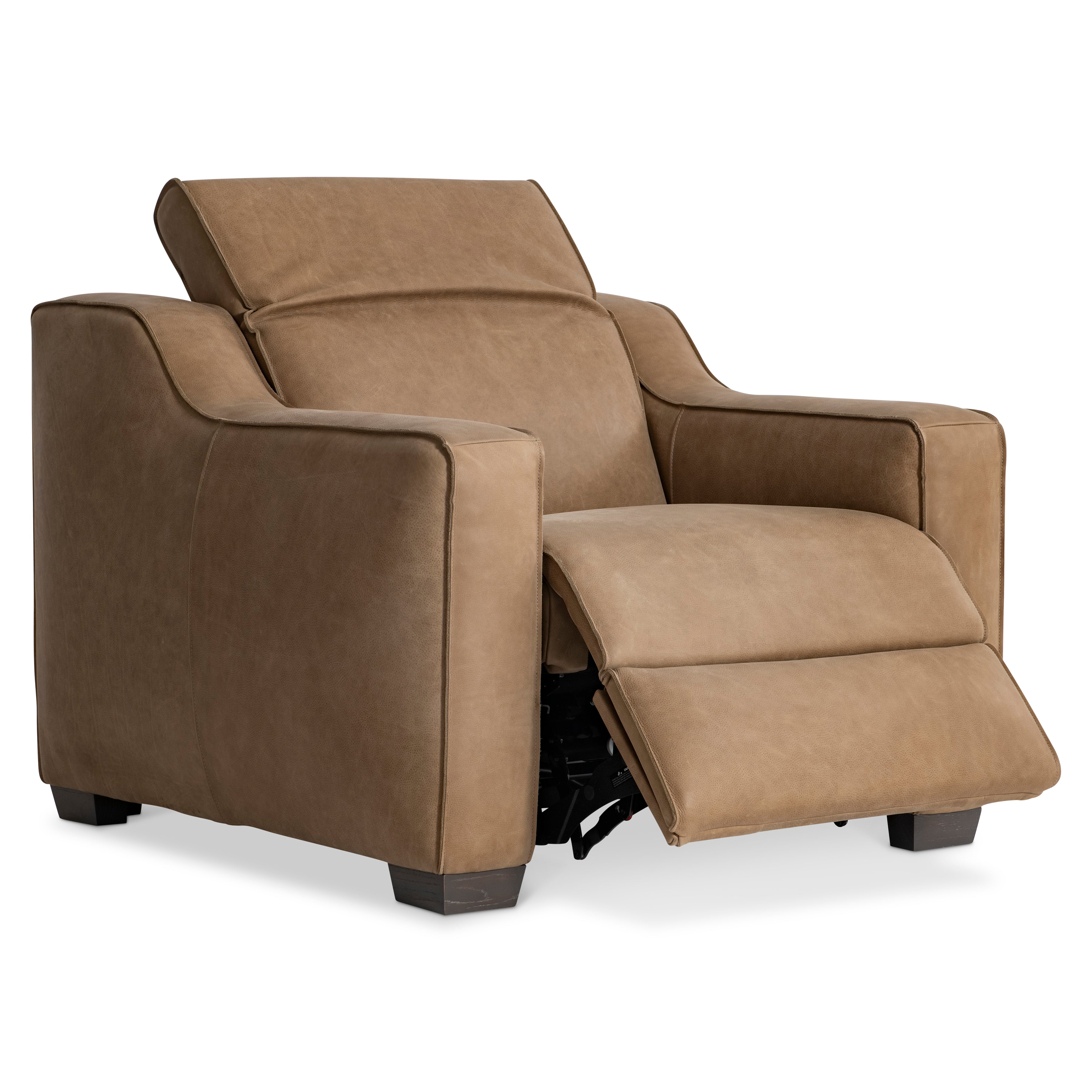 Flynn Leather Power Motion Chair by Bernhardt