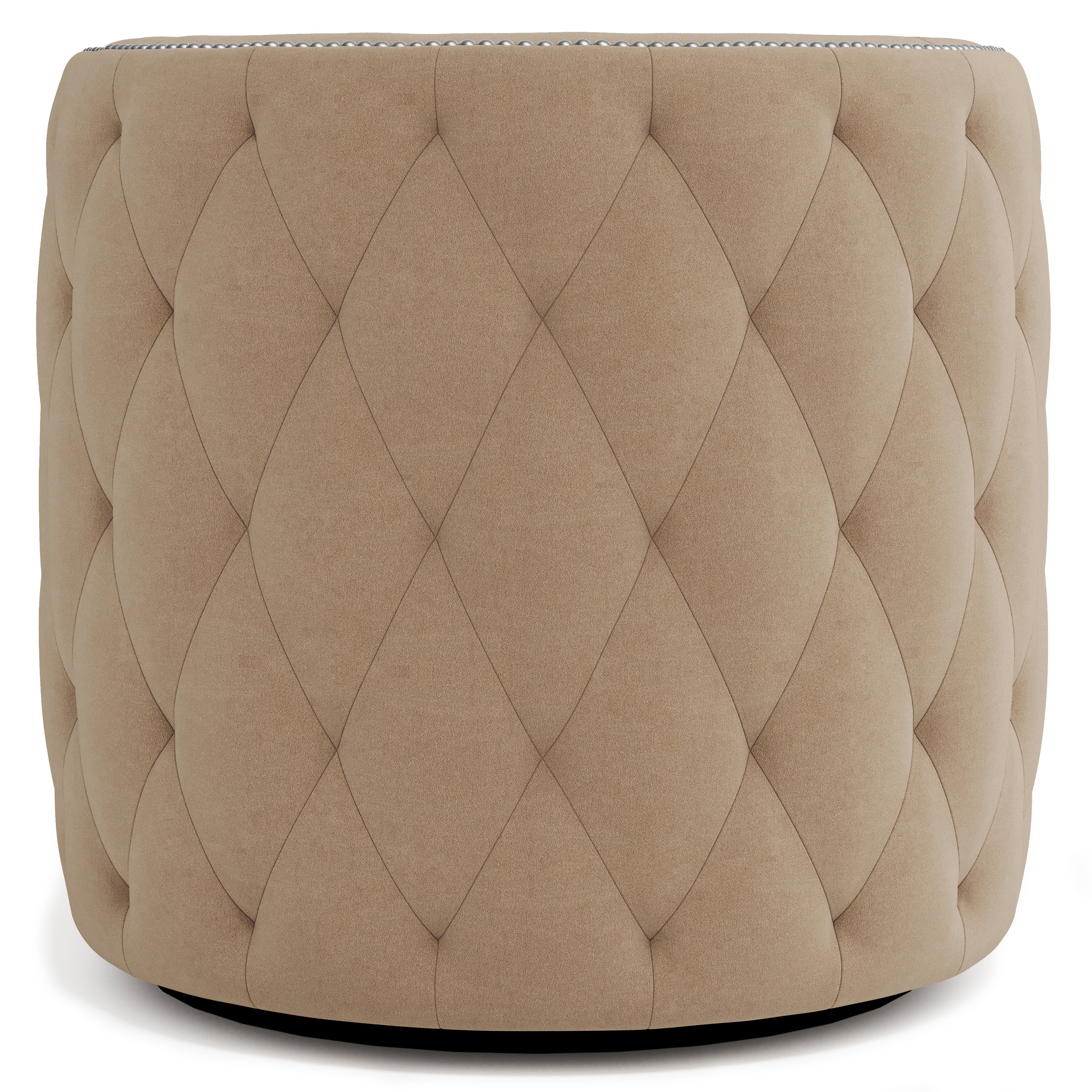 Palazzo Fabric Swivel Chair by Bernhardt