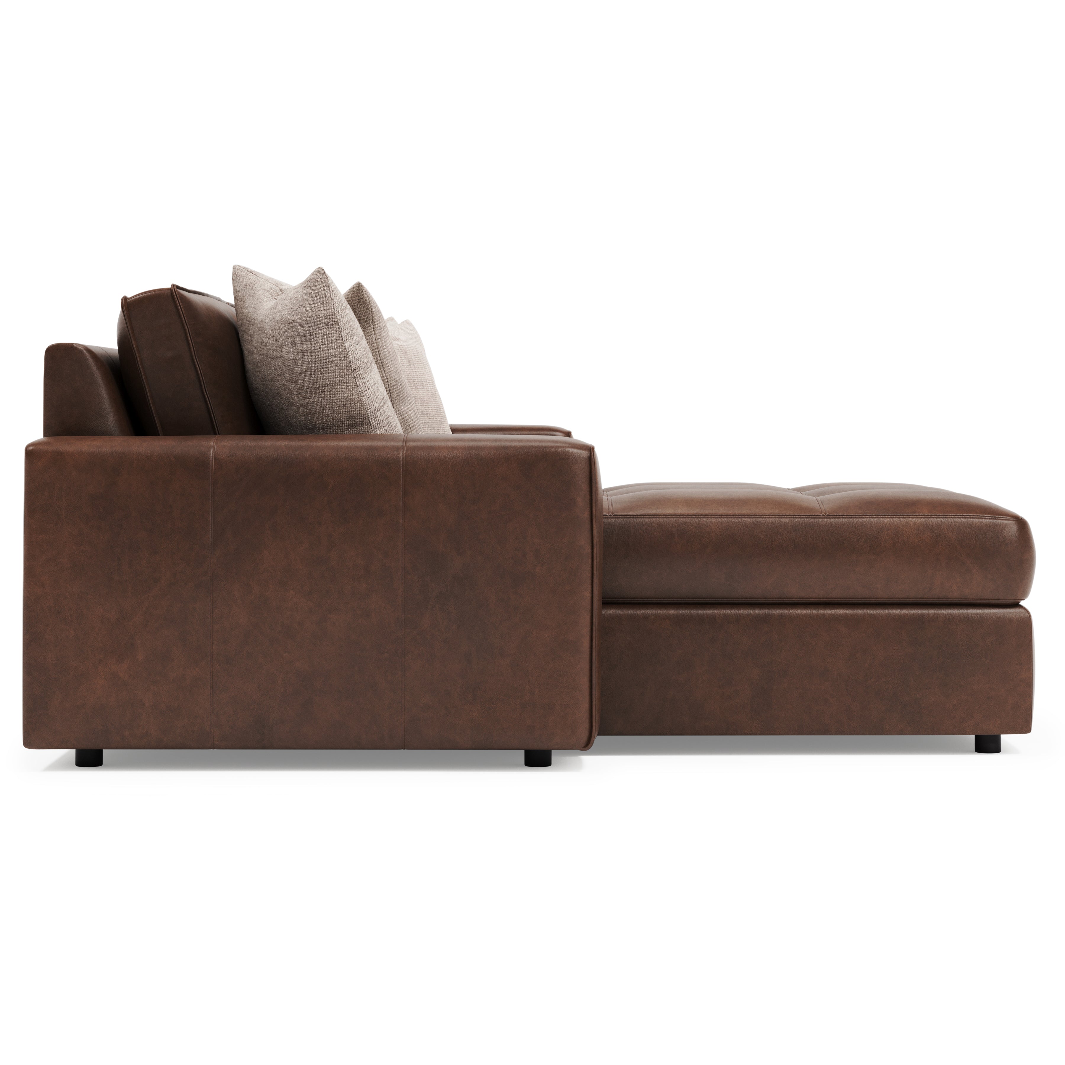 Nest 2-Piece Leather Sectional by Bernhardt