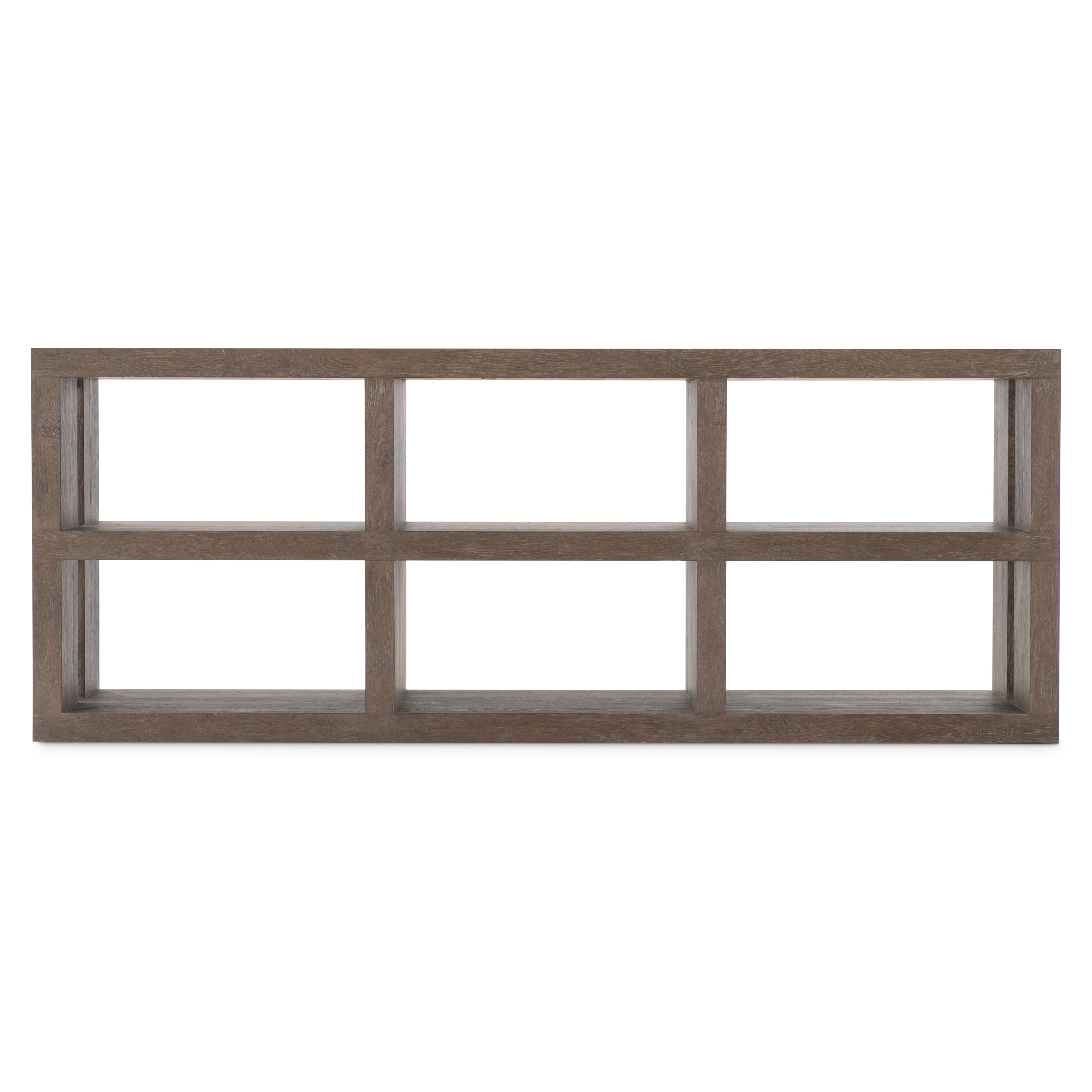 Outline Console Table with Shelves by Bernhardt