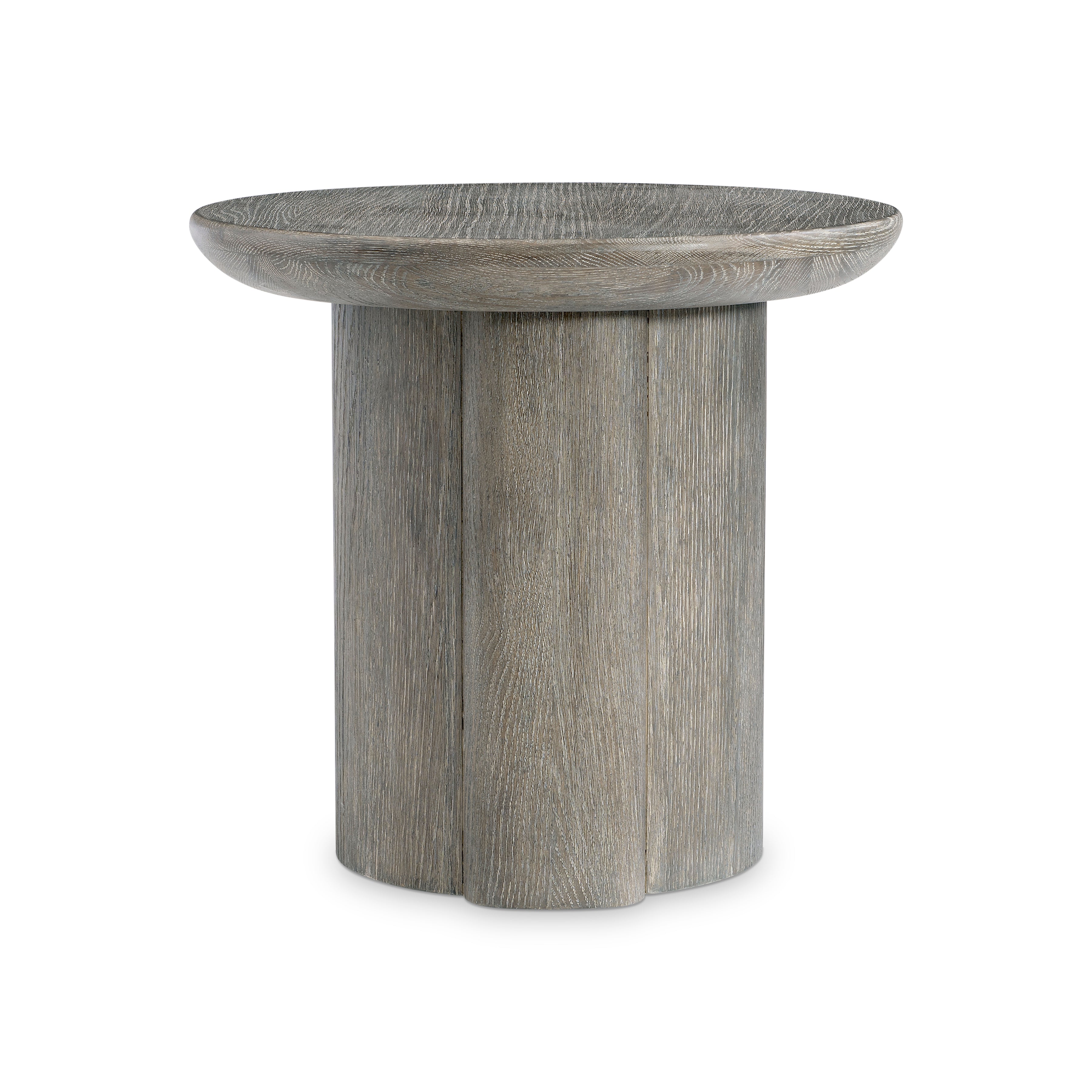 Monolith Round Side Table by Bernhardt