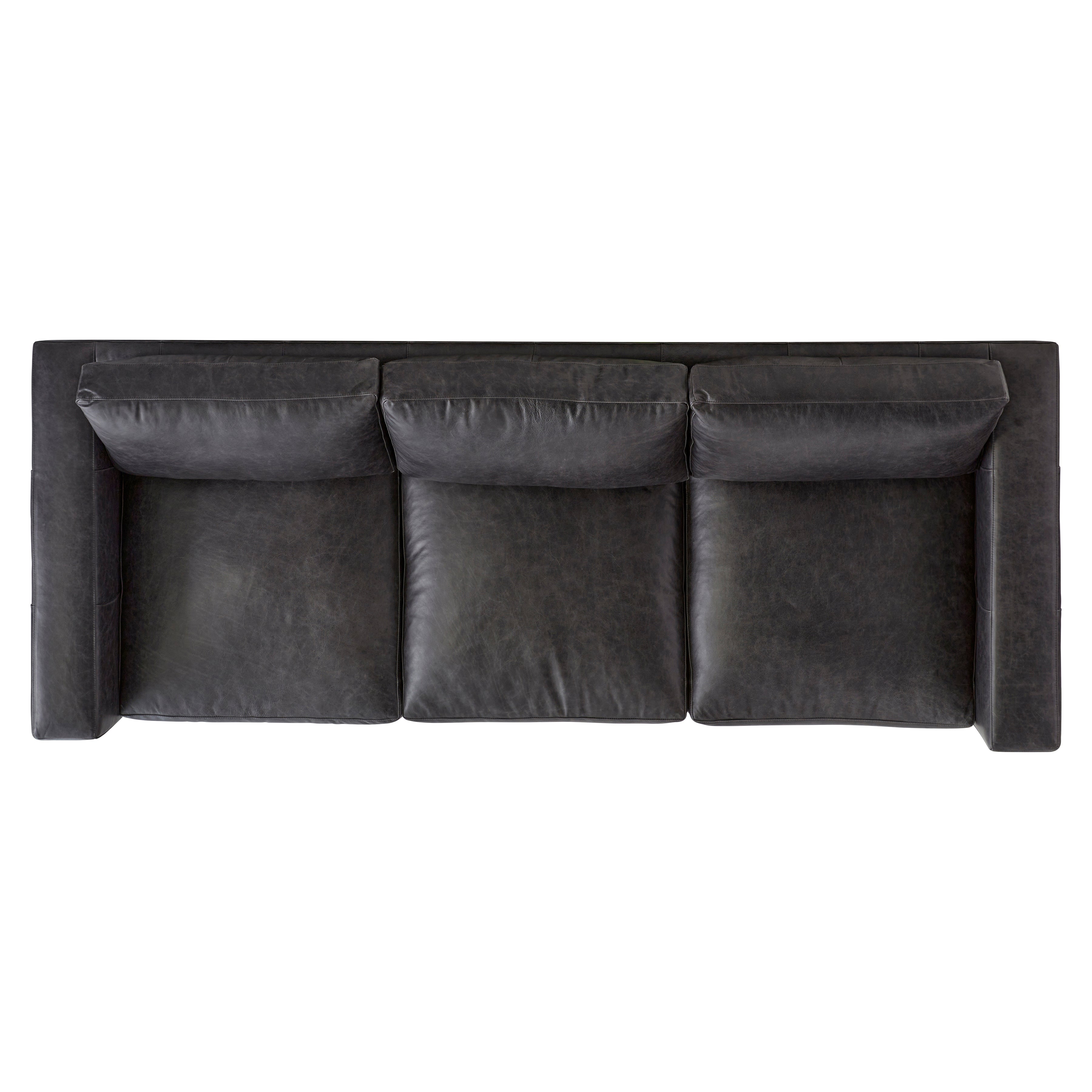 Noel Leather Sofa by Bernhardt