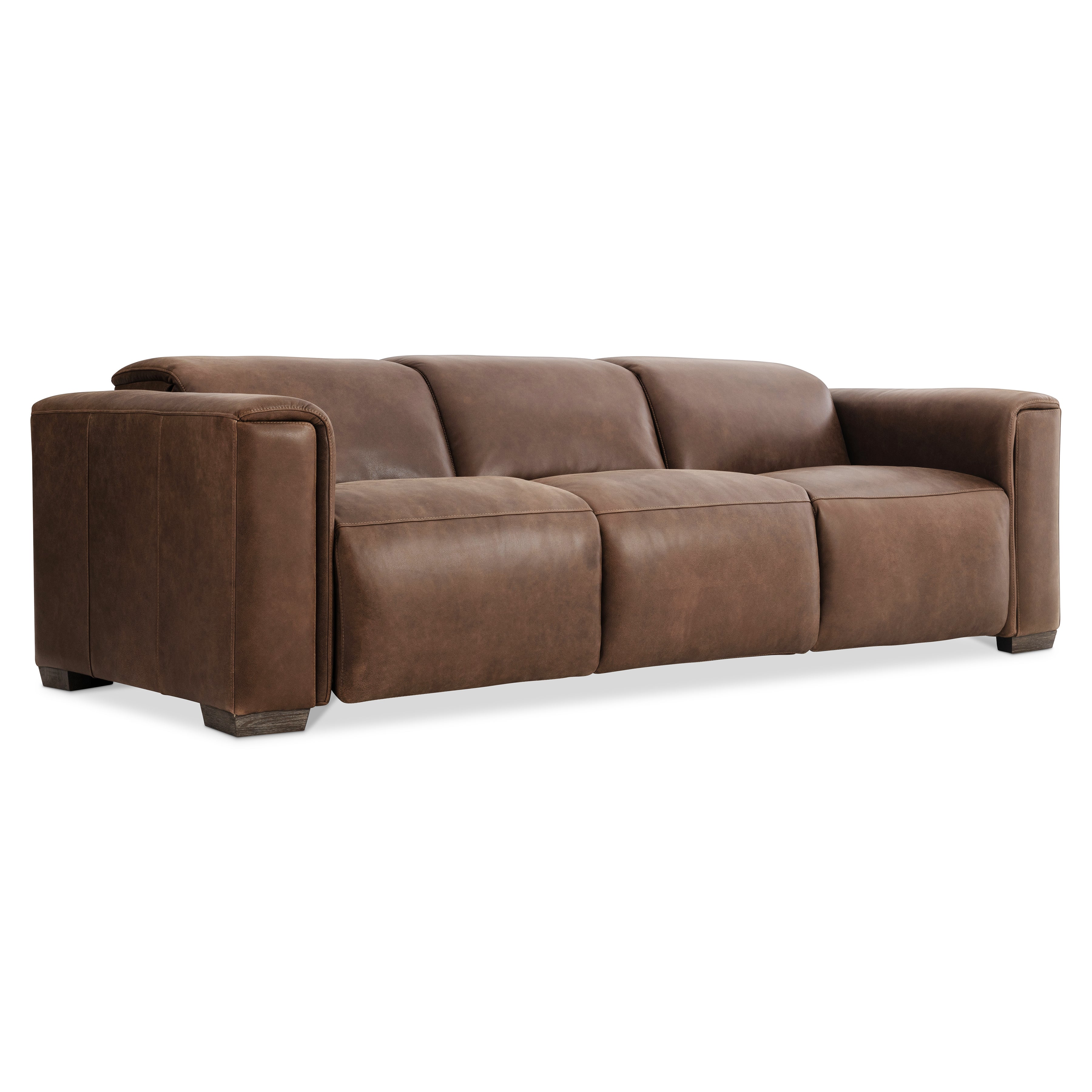 Billings Leather Power Motion Sofa by Bernhardt