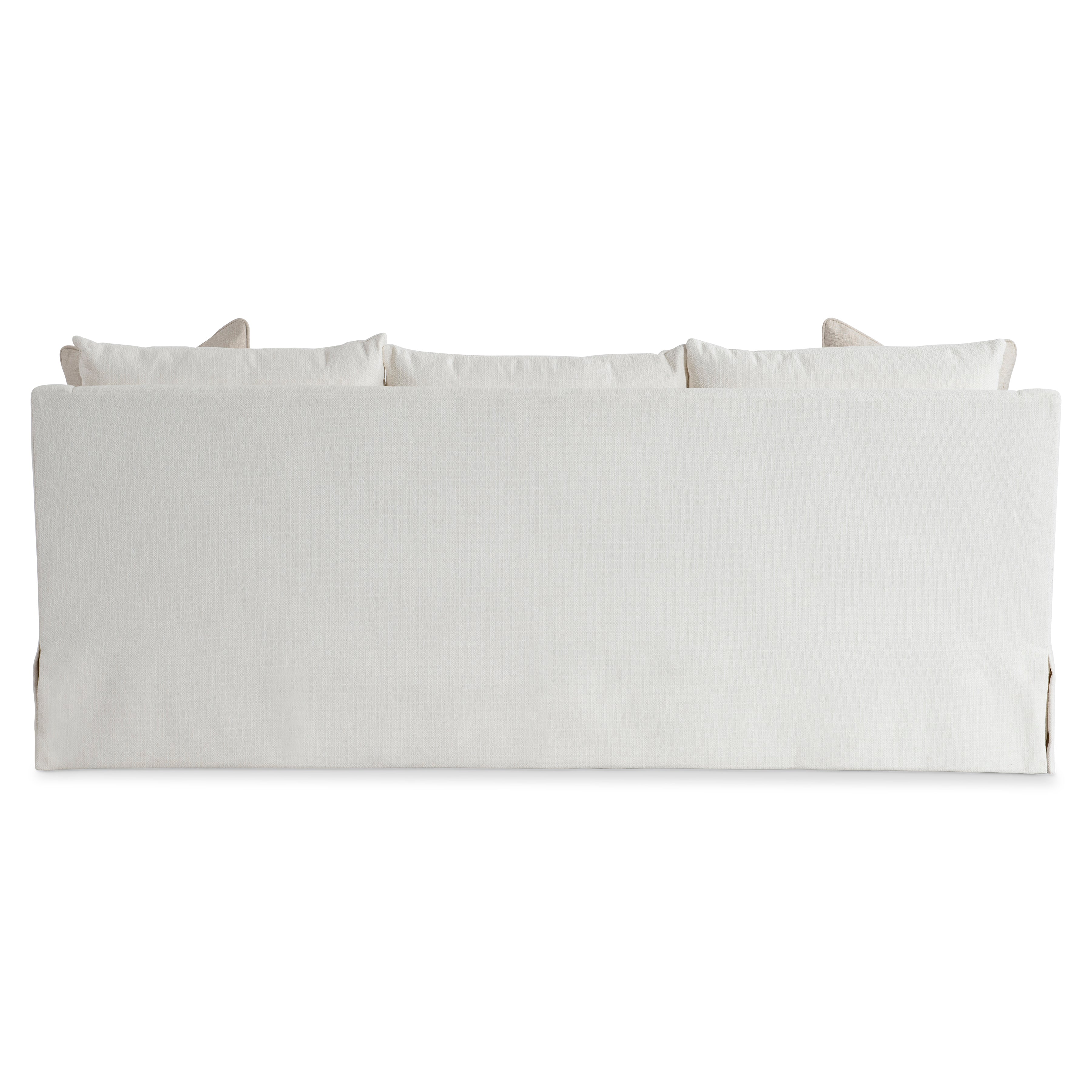 Grace White Fabric Sofa by Bernhardt