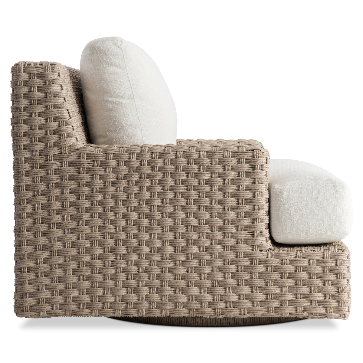 Trieste Outdoor Swivel Chair by Bernhardt