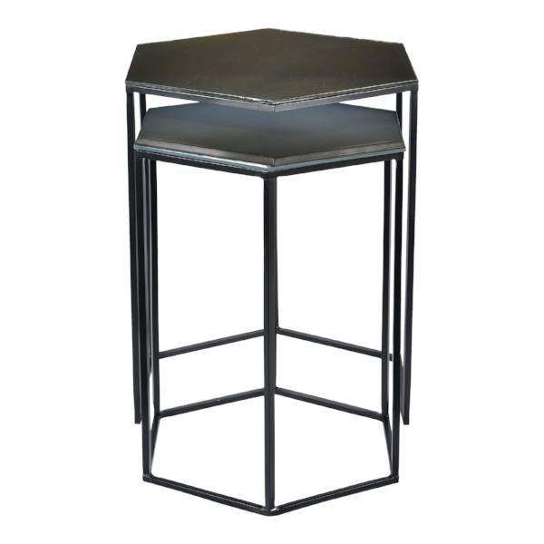 Polygon Accent Tables Set Of Two Accent Tables Moe's     Four Hands, Burke Decor, Mid Century Modern Furniture, Old Bones Furniture Company, Old Bones Co, Modern Mid Century, Designer Furniture, https://www.oldbonesco.com/