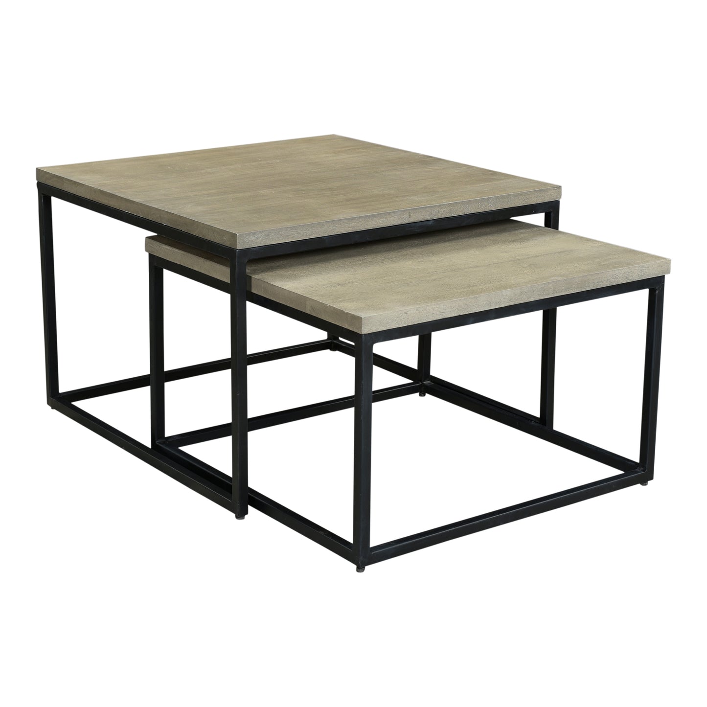 Drey Square Nesting Coffee Tables Set of 2 Coffee Tables Moe's     Four Hands, Burke Decor, Mid Century Modern Furniture, Old Bones Furniture Company, Old Bones Co, Modern Mid Century, Designer Furniture, https://www.oldbonesco.com/