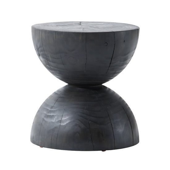 Load image into Gallery viewer, Aliza End Table Black PineEnd Tables Four Hands  Black Pine   Four Hands, Burke Decor, Mid Century Modern Furniture, Old Bones Furniture Company, Old Bones Co, Modern Mid Century, Designer Furniture, https://www.oldbonesco.com/
