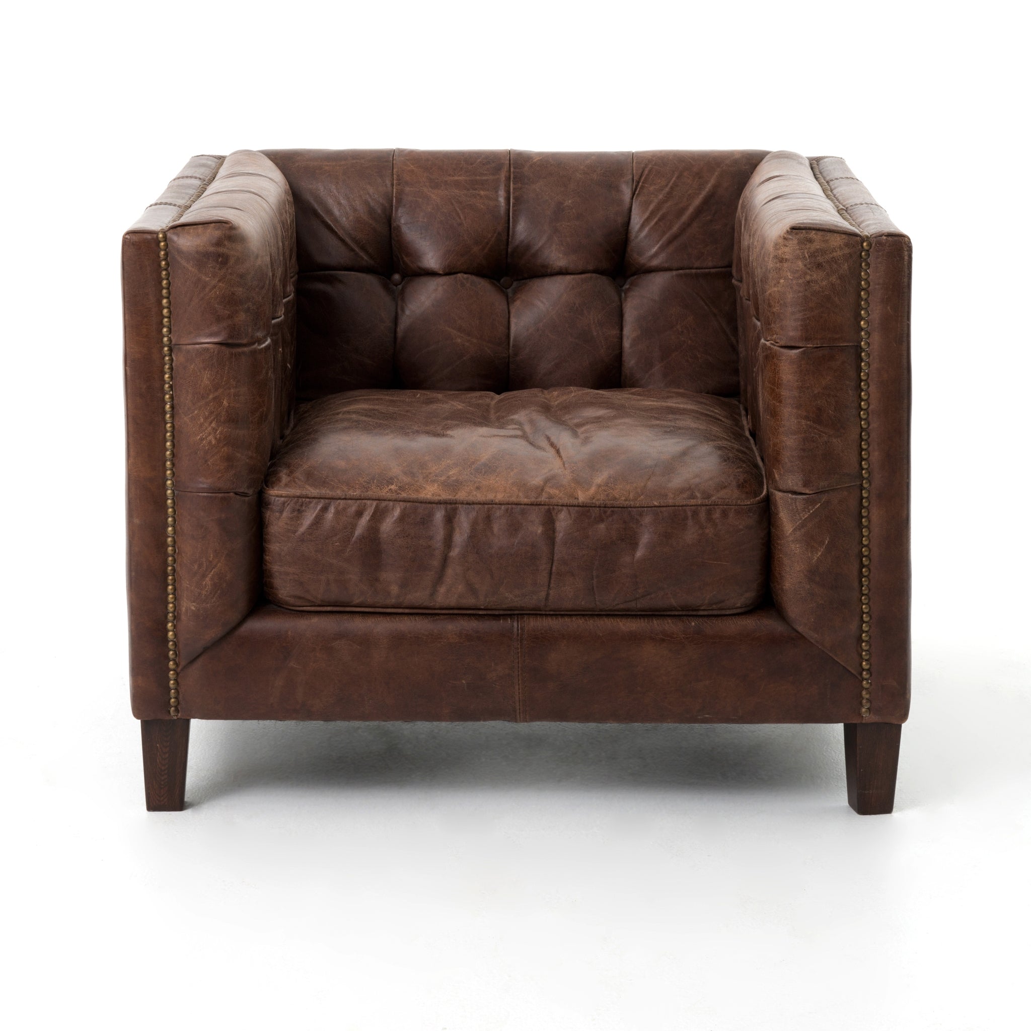 Abbott Club Chair-Cigar Lounge Chair Four Hands     Four Hands, Mid Century Modern Furniture, Old Bones Furniture Company, Old Bones Co, Modern Mid Century, Designer Furniture, https://www.oldbonesco.com/