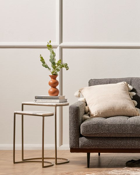 Ane Nesting Tables - Iron Matte Brass Nesting Table Four Hands     Four Hands, Mid Century Modern Furniture, Old Bones Furniture Company, Old Bones Co, Modern Mid Century, Designer Furniture, https://www.oldbonesco.com/
