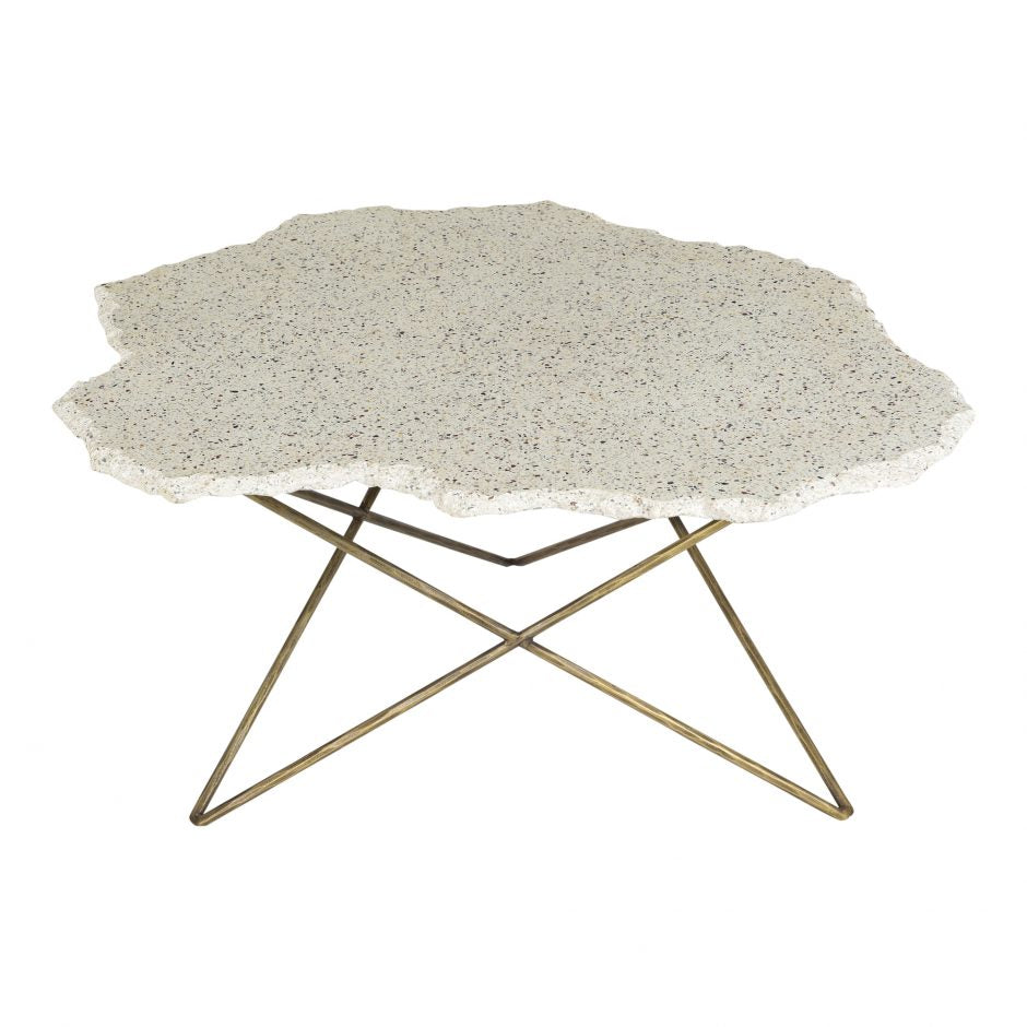 Positano Terrazzo Coffee Table Coffee Table Moe's     Four Hands, Burke Decor, Mid Century Modern Furniture, Old Bones Furniture Company, Old Bones Co, Modern Mid Century, Designer Furniture, https://www.oldbonesco.com/