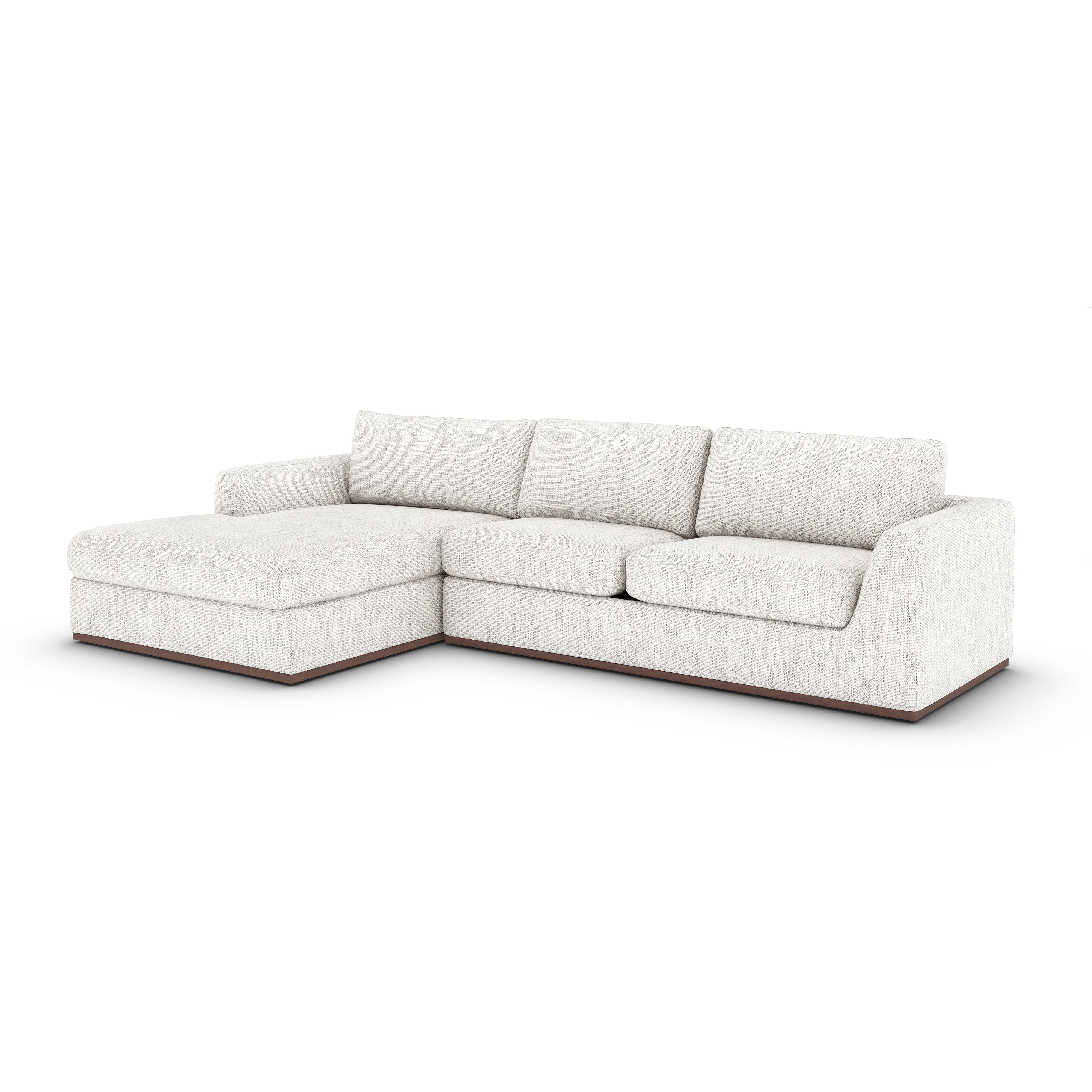 Colt 2-Piece Sectional Merino Cotton / Left Arm FacingSectional Sofa Four Hands  Merino Cotton Left Arm Facing  Four Hands, Burke Decor, Mid Century Modern Furniture, Old Bones Furniture Company, Old Bones Co, Modern Mid Century, Designer Furniture, https://www.oldbonesco.com/