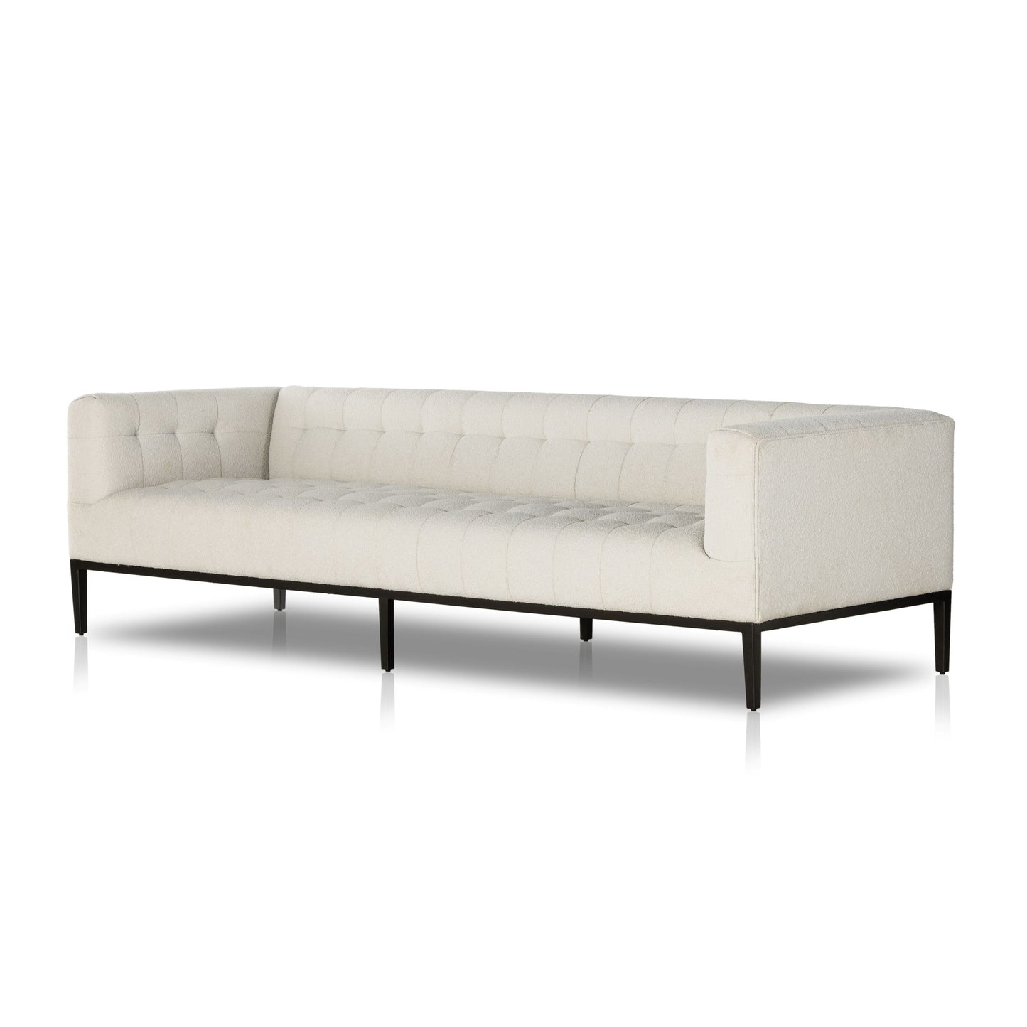 Marlin Sofa Fiqa Boucle NaturalSofa Four Hands  Fiqa Boucle Natural   Four Hands, Mid Century Modern Furniture, Old Bones Furniture Company, Old Bones Co, Modern Mid Century, Designer Furniture, https://www.oldbonesco.com/