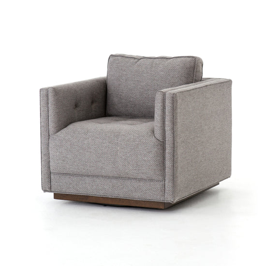Kiera Swivel Chair Noble GreystoneSwivel Chair Four Hands  Noble Greystone   Four Hands, Mid Century Modern Furniture, Old Bones Furniture Company, Old Bones Co, Modern Mid Century, Designer Furniture, https://www.oldbonesco.com/